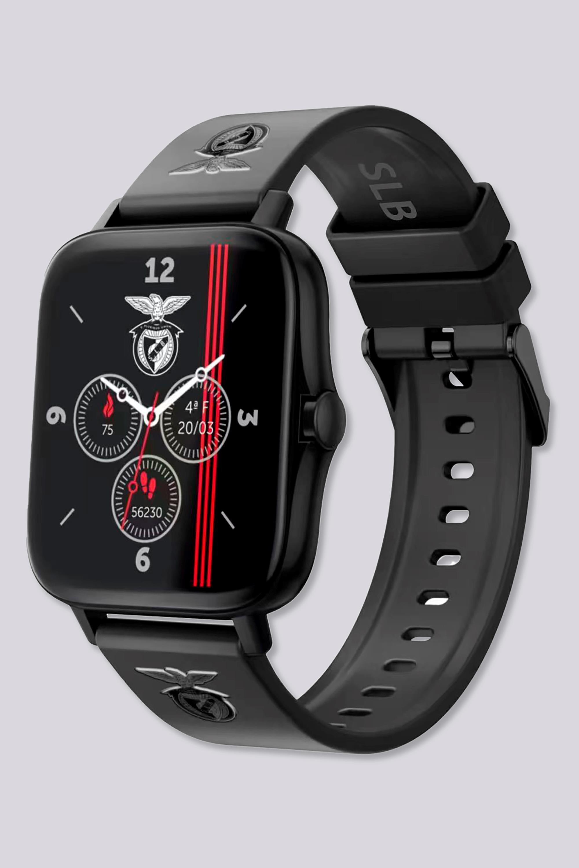 Smartwatch SL Benfica Negro Reloj Deportivo Running Sprinter