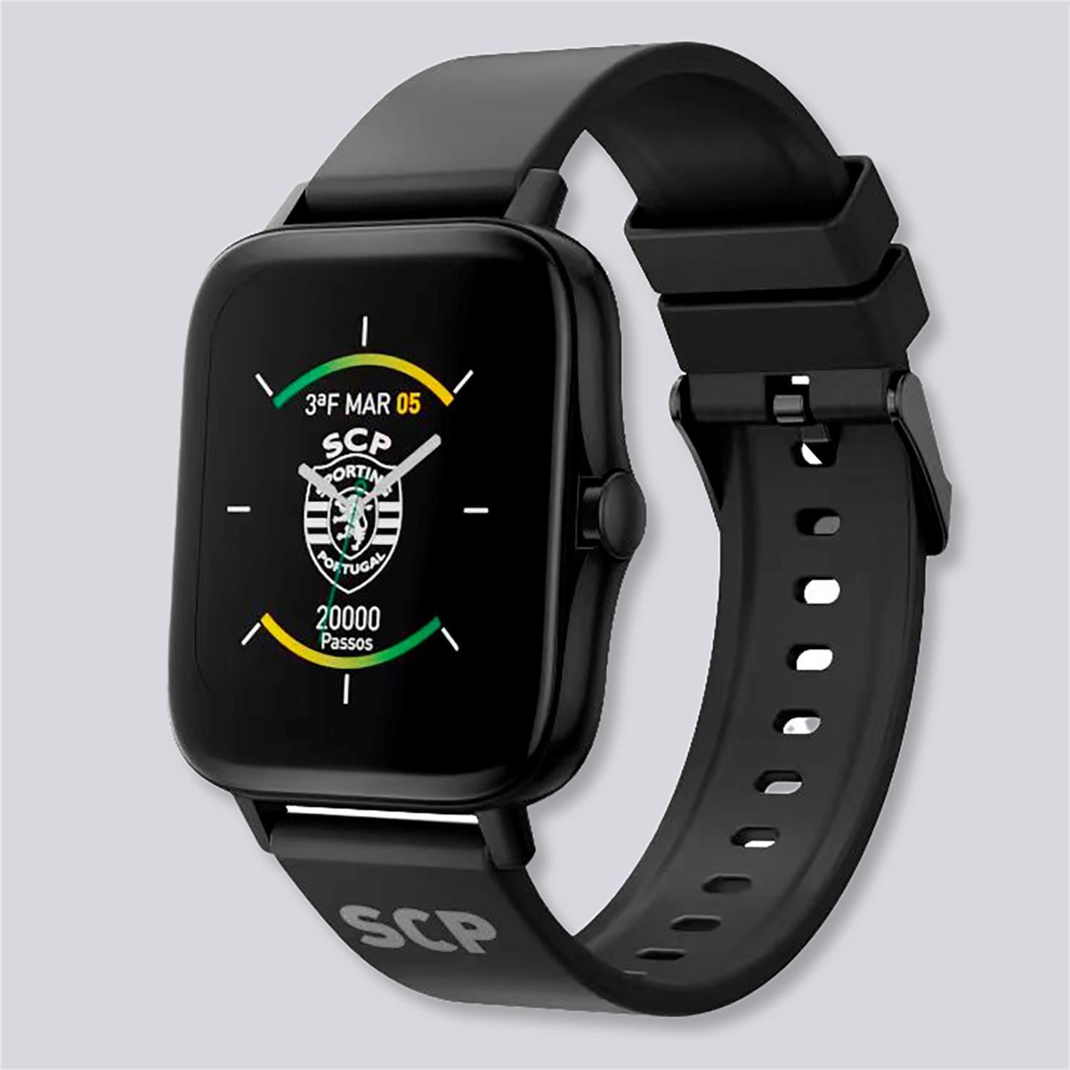 Sporting C Portugal - Negro - Reloj Deportivo talla UNICA