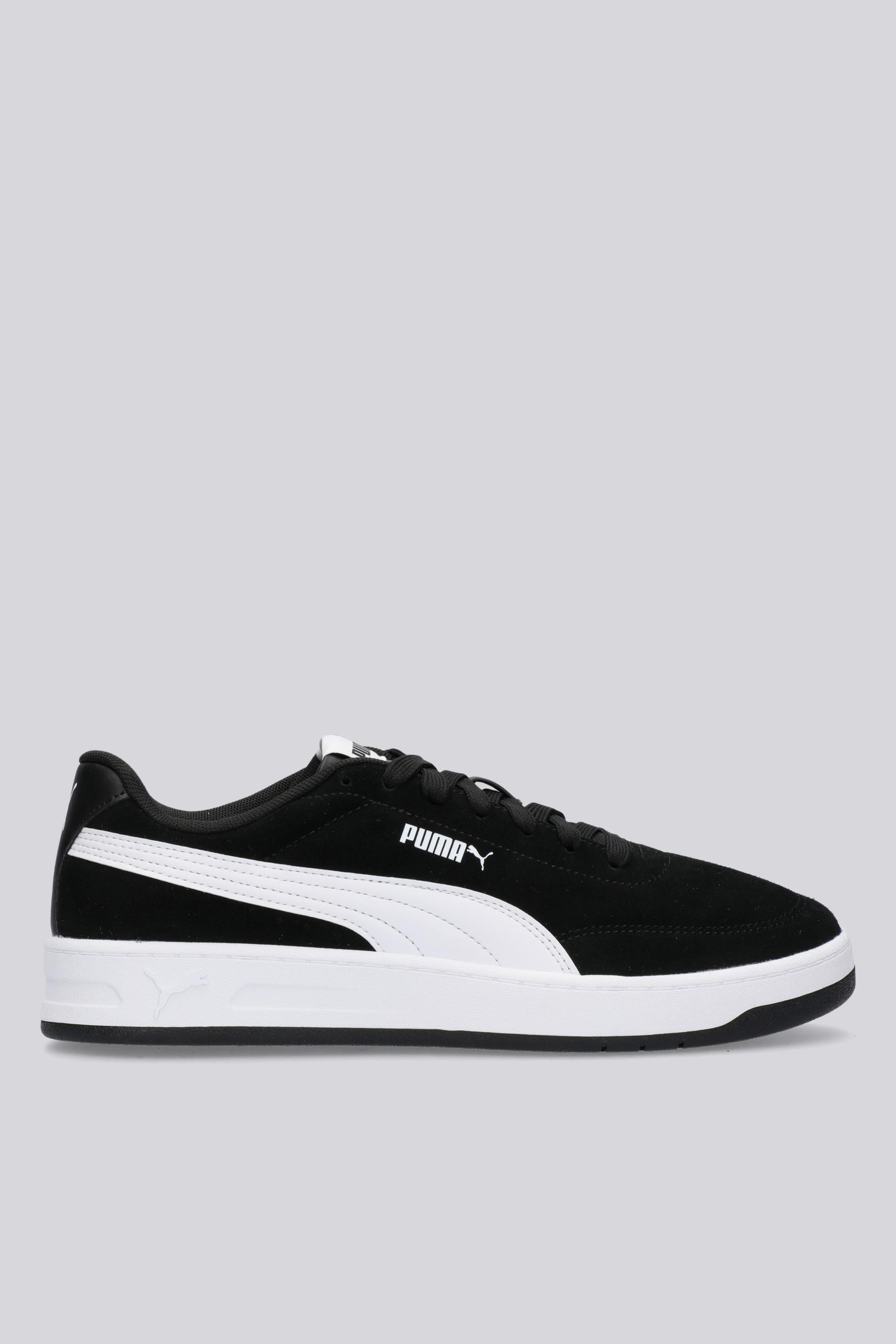 Zapatillas Puma Court Classic Clean, Black, Unisex