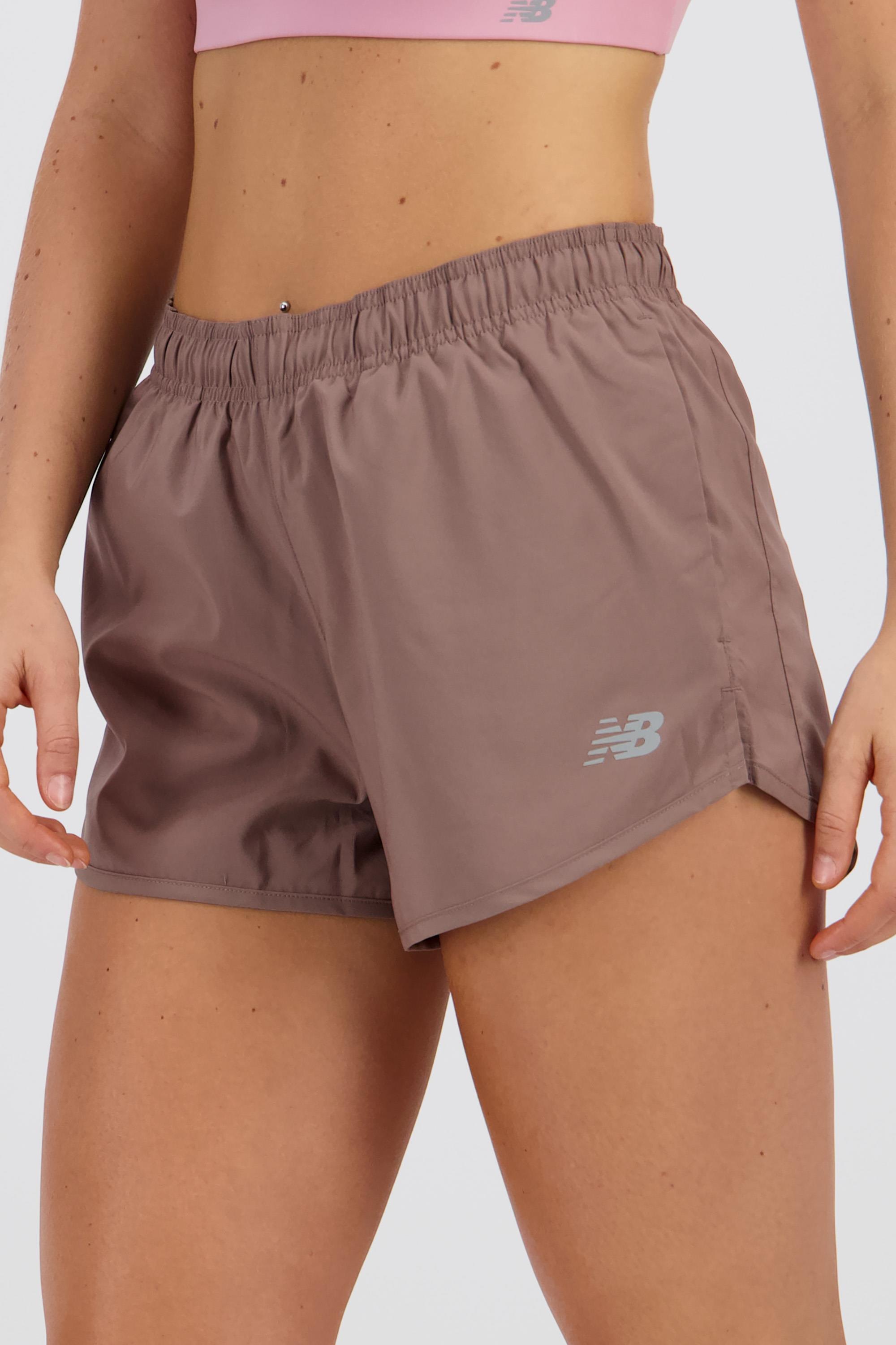 Pantalón New Balance - Taupe - Corto Mujer talla