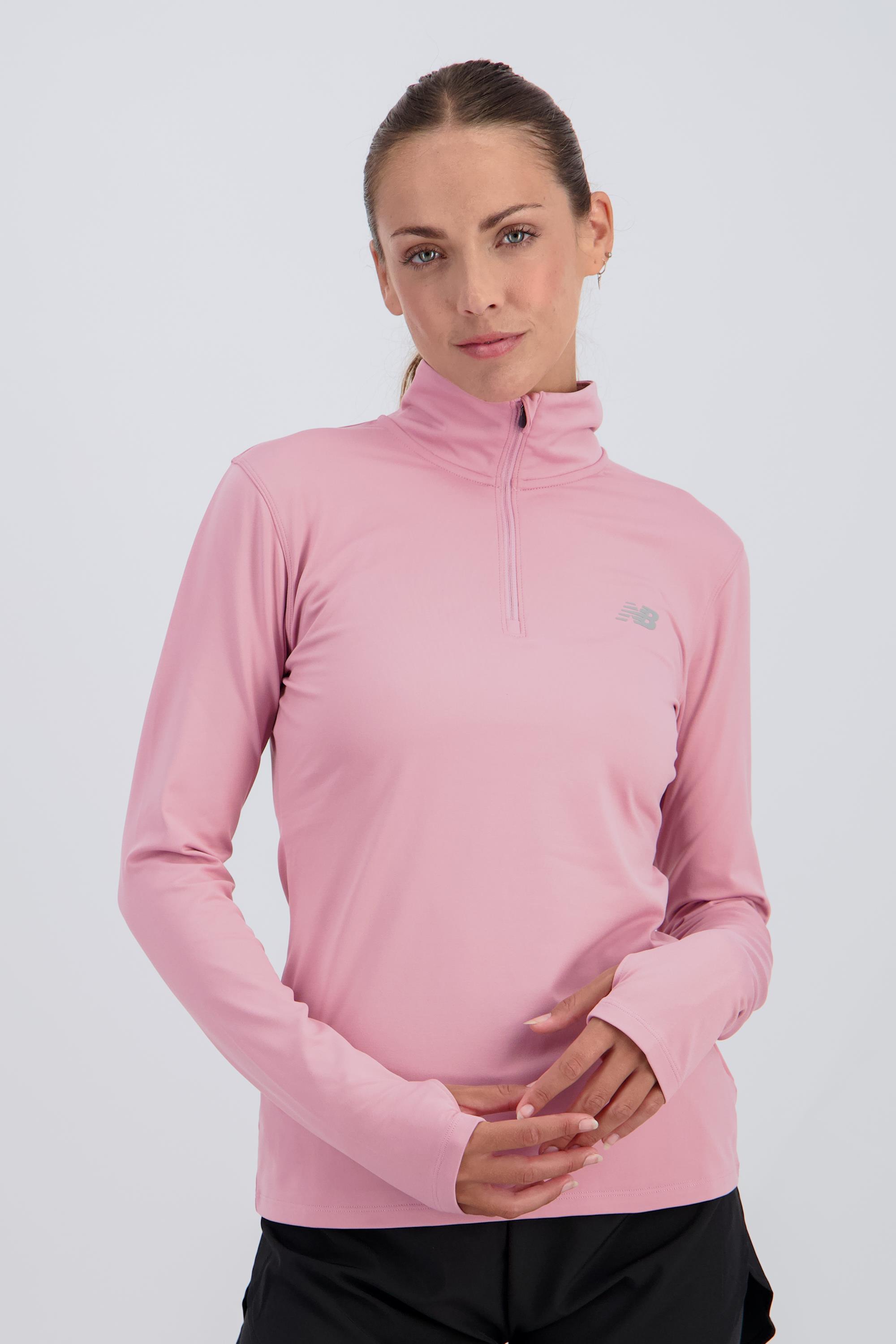 Sudadera New Balance - Rosa - Forro Polar Mujer talla