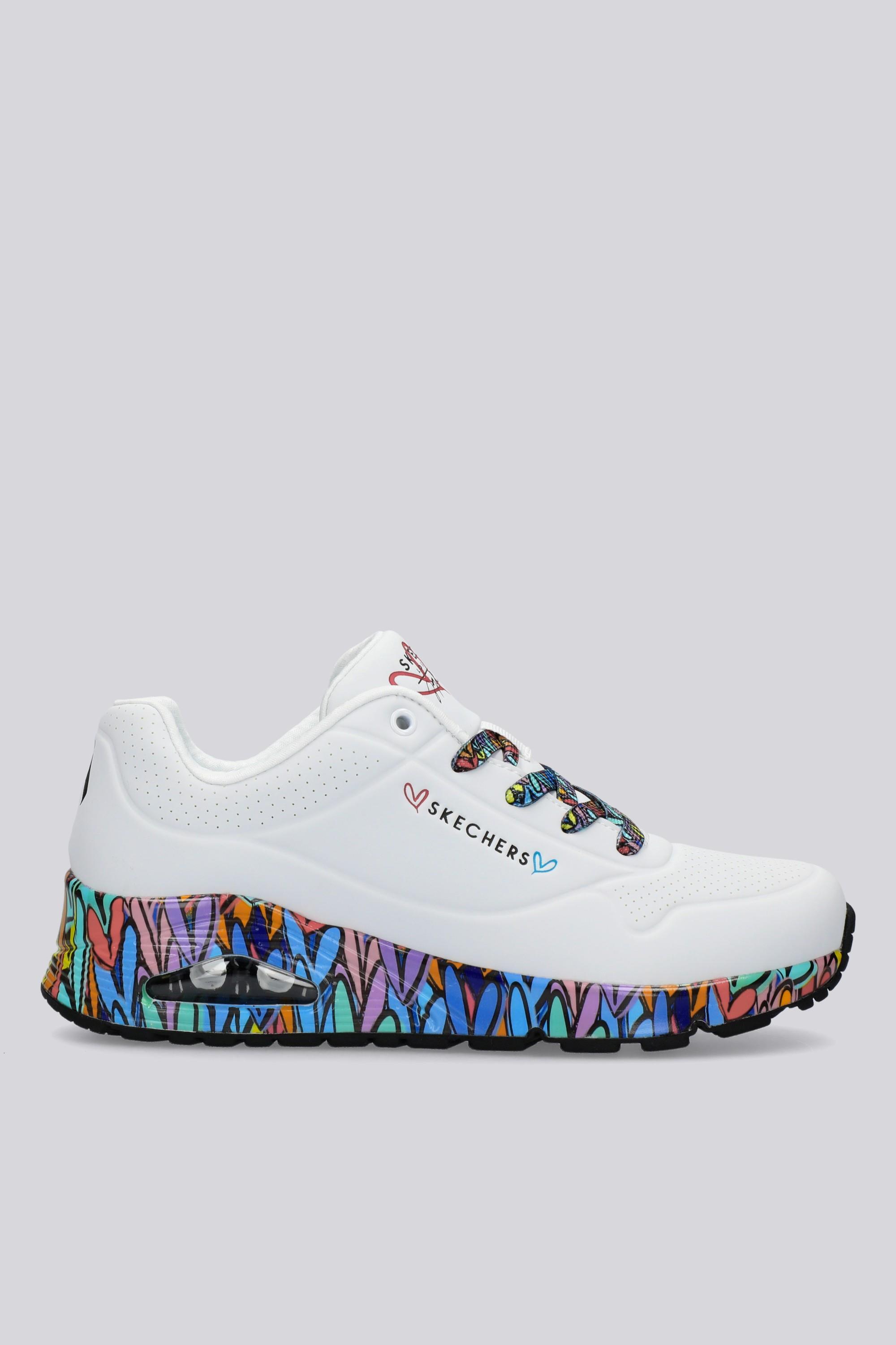 Skechers Uno - Blanco - Zapatillas Mujer Mkp Talla 40