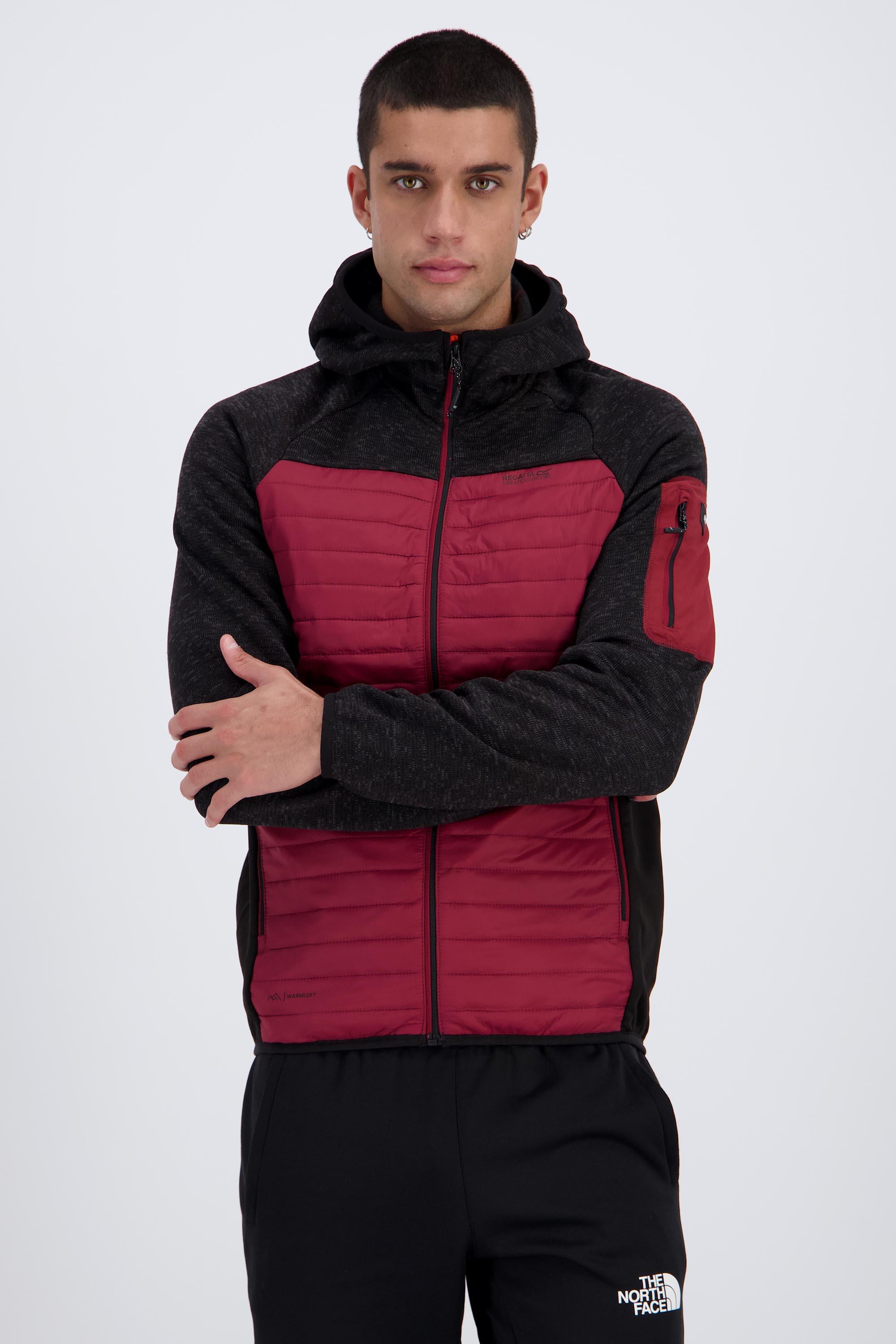 Newhill Hybrid - Vino - Forro Polar Hombre talla