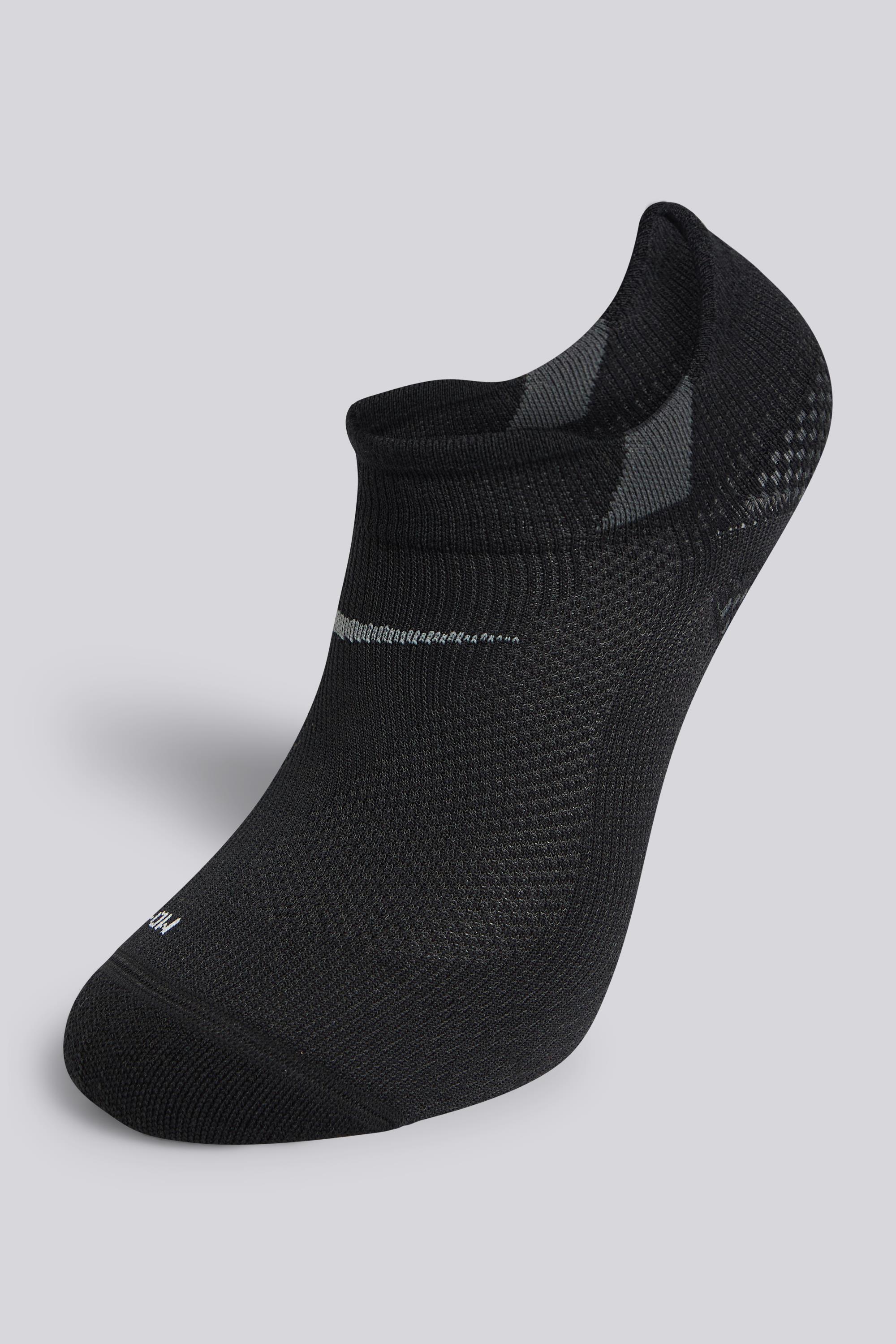 Nike Fast - Negro - Calcetines Invisibles Running talla L