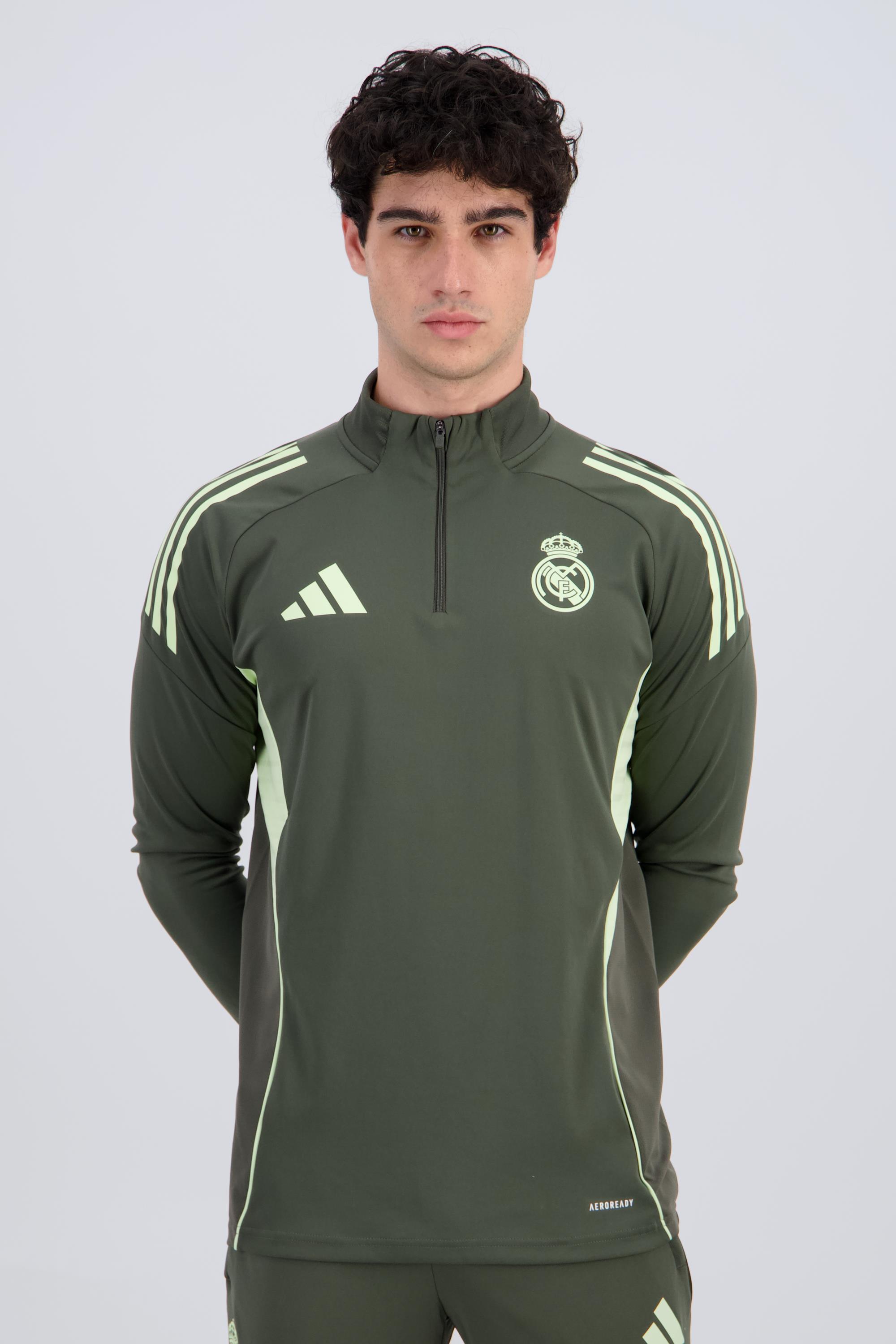 Sudadera R. Madrid Entr 25/26 - Gris - Hombre talla