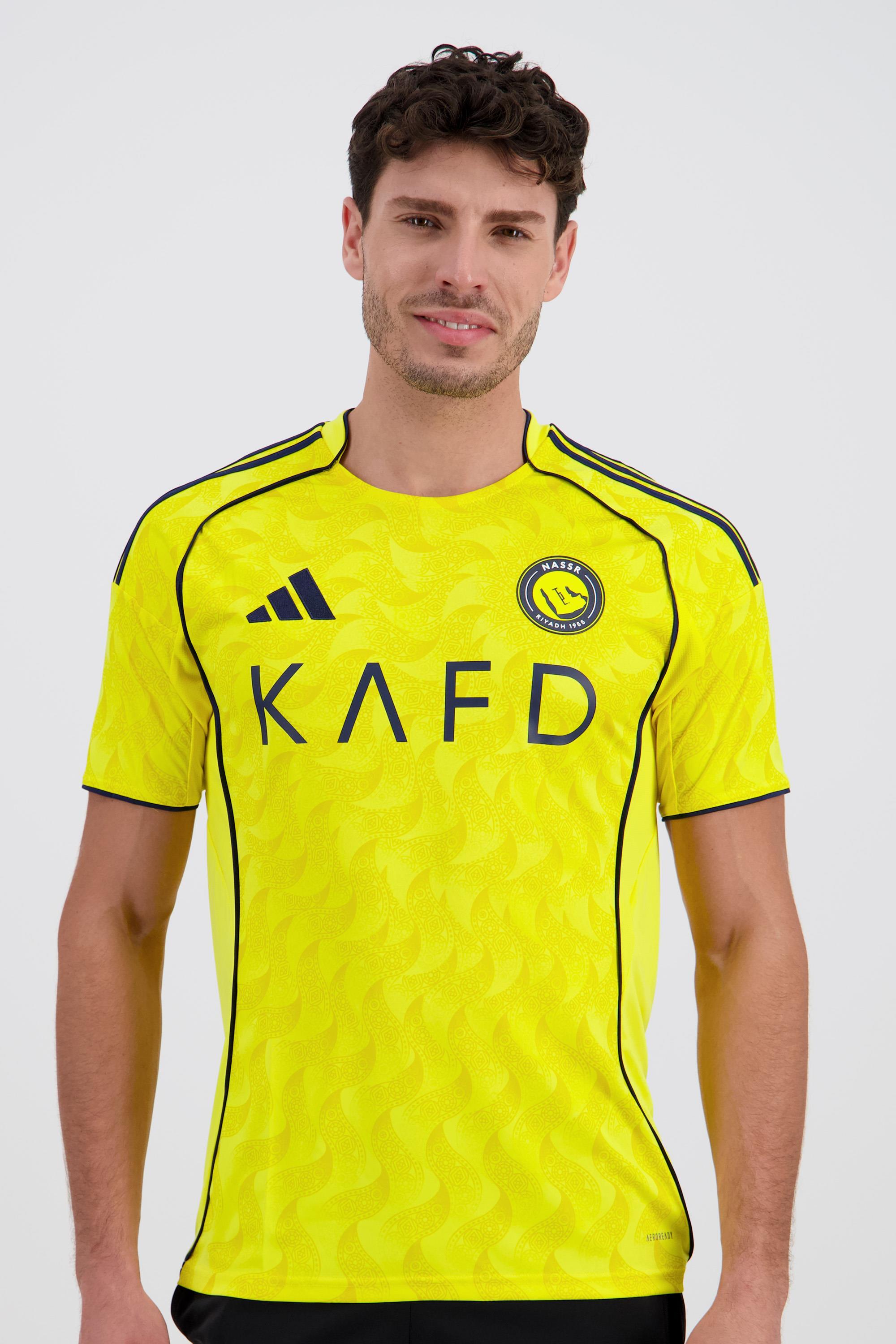 1ª Camiseta Al-Nassr Cr7 25/26 Hombre Amarilla MKP talla 2XL