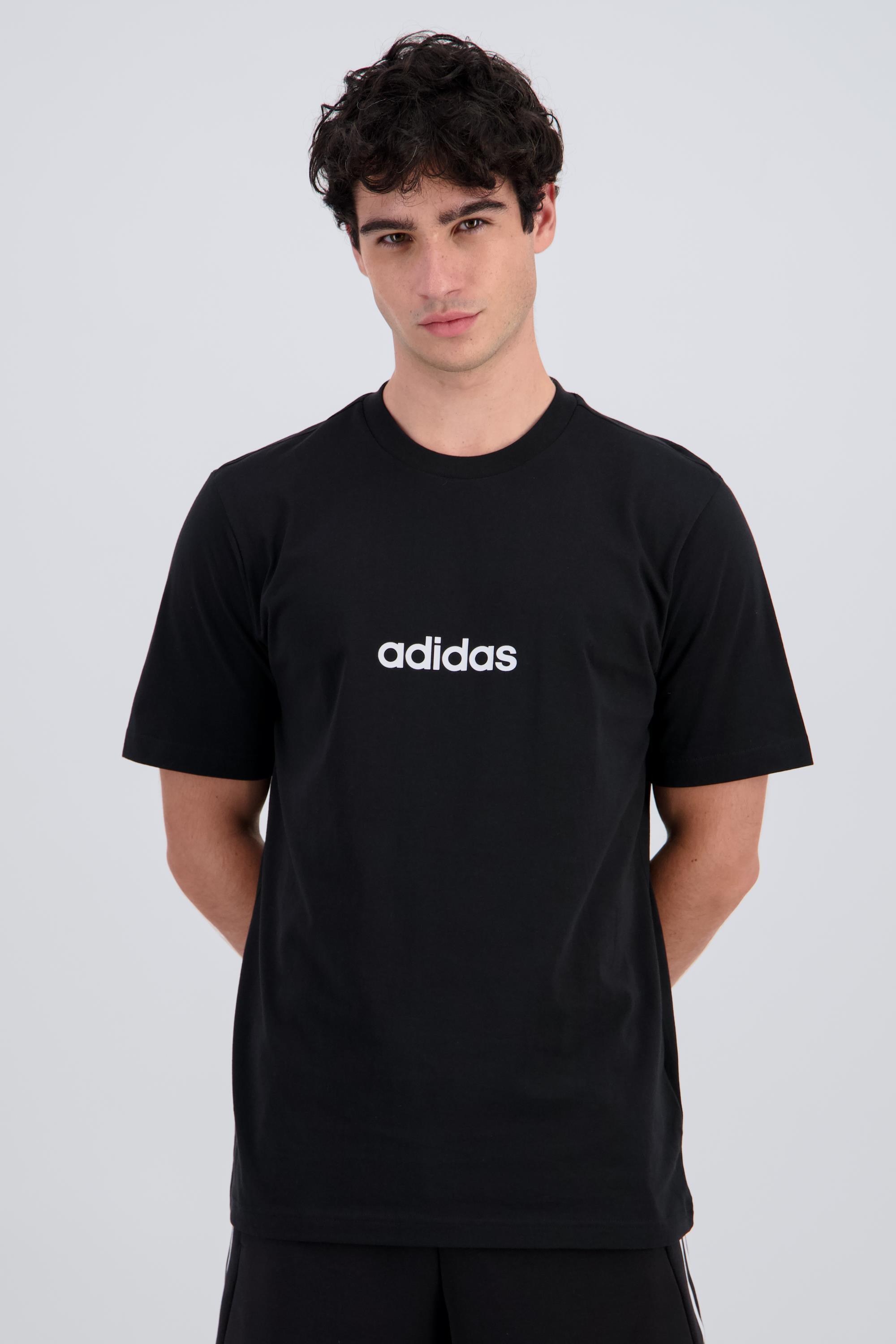 Camiseta adidas - Negro - Camiseta Algodón Hombre talla M