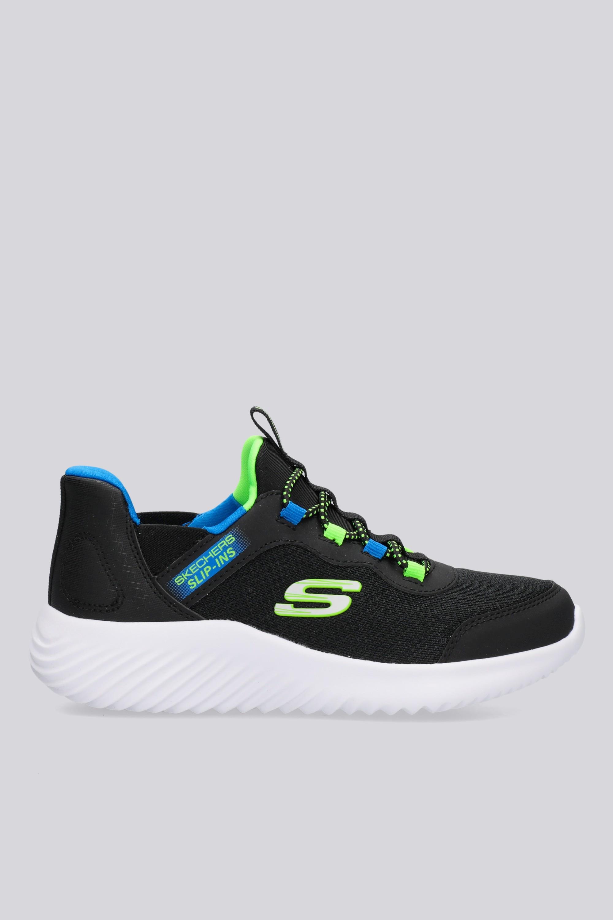 Skechers Bounder - Azul - Zapatillas Slip-Ins Niño MKP talla 30