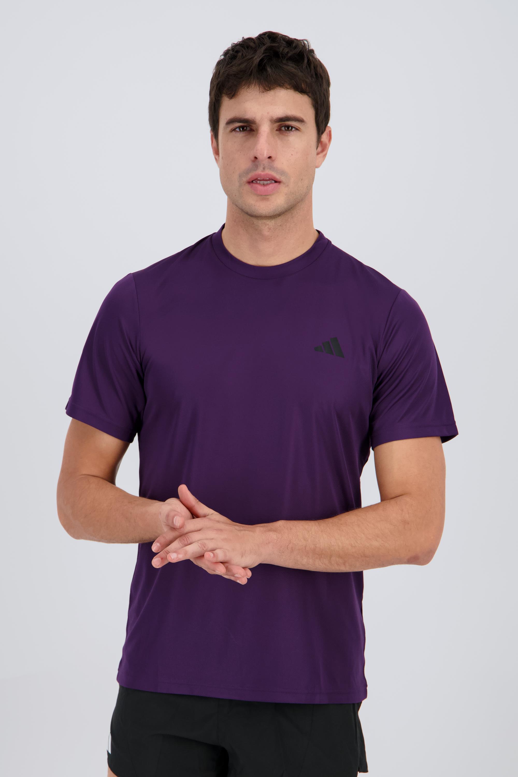 adidas Tr Essentials - Morado - Camiseta Hombre