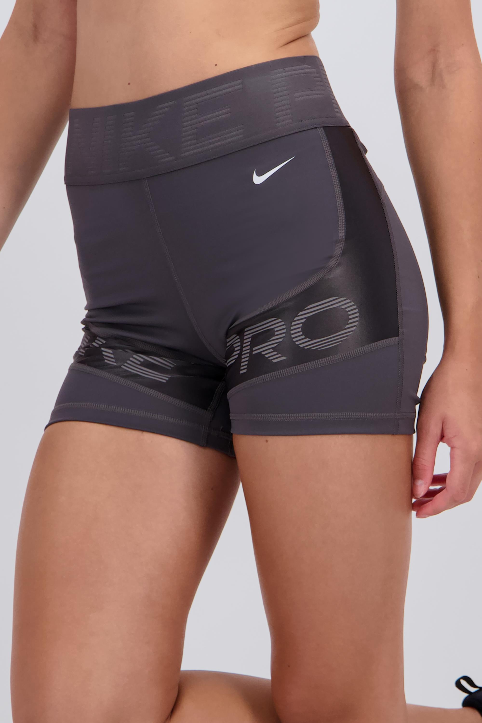 Nike Pro - Gris - Mallas Ciclista Mujer talla XS