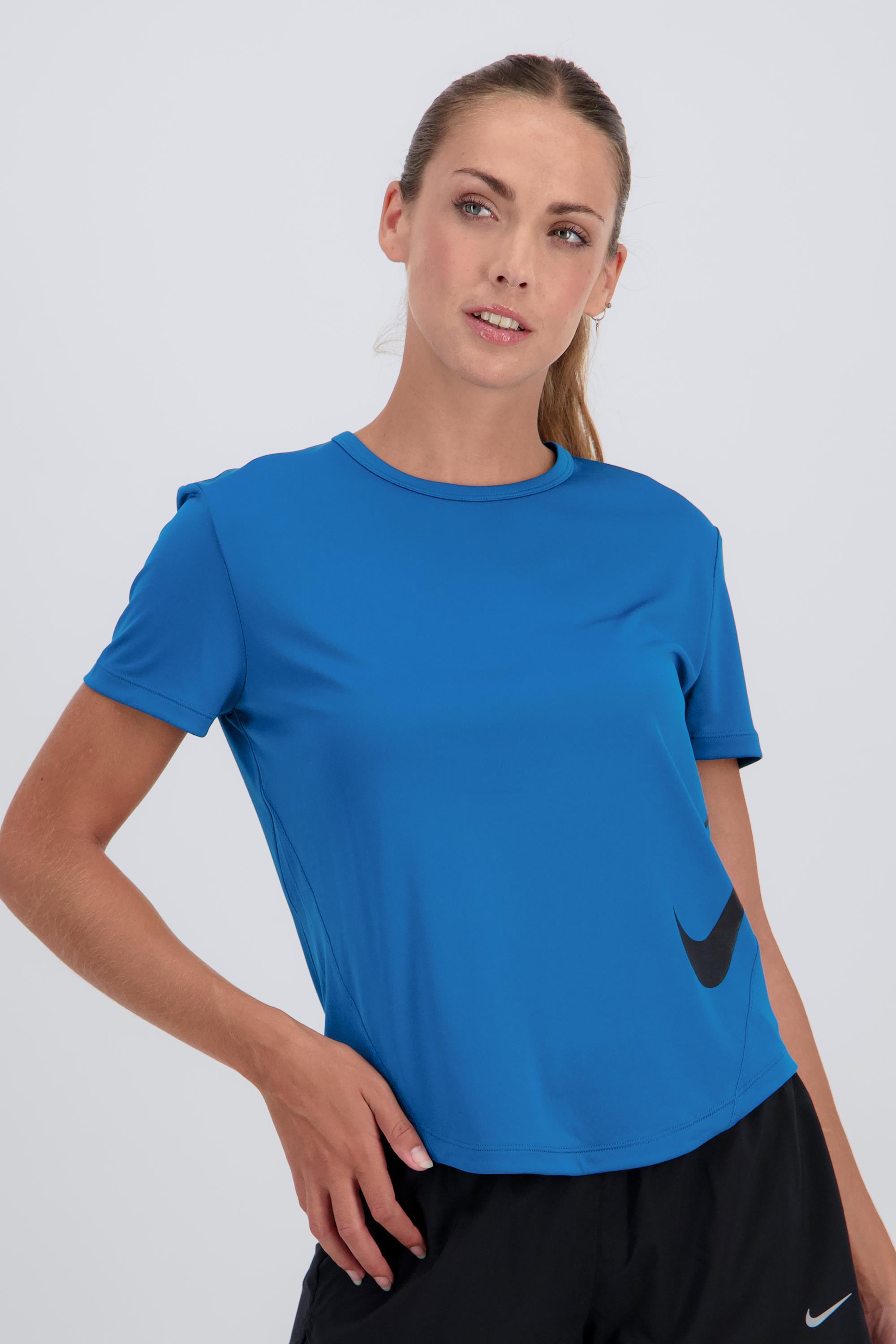 Nike Swoosh - Verde - Camiseta Running Mujer talla S