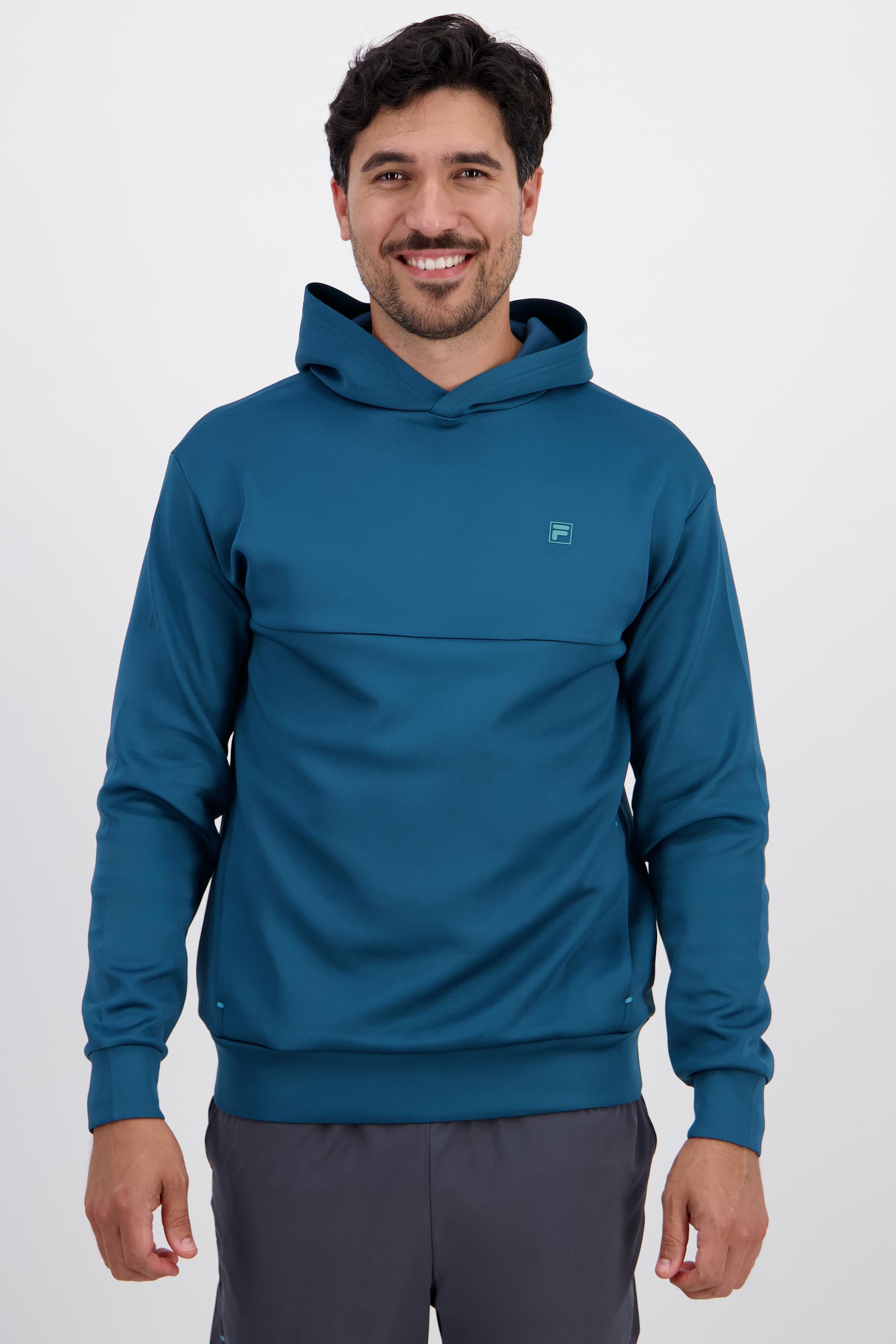 Sudadera Capucha Fila - Denim - Hombre talla