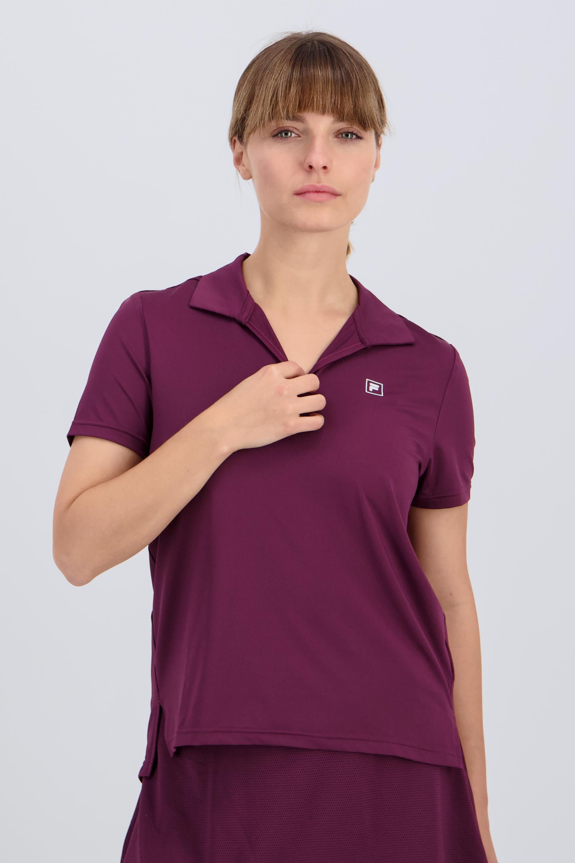 Polo Fila - Rojo - Polo Tenis Mujer talla L