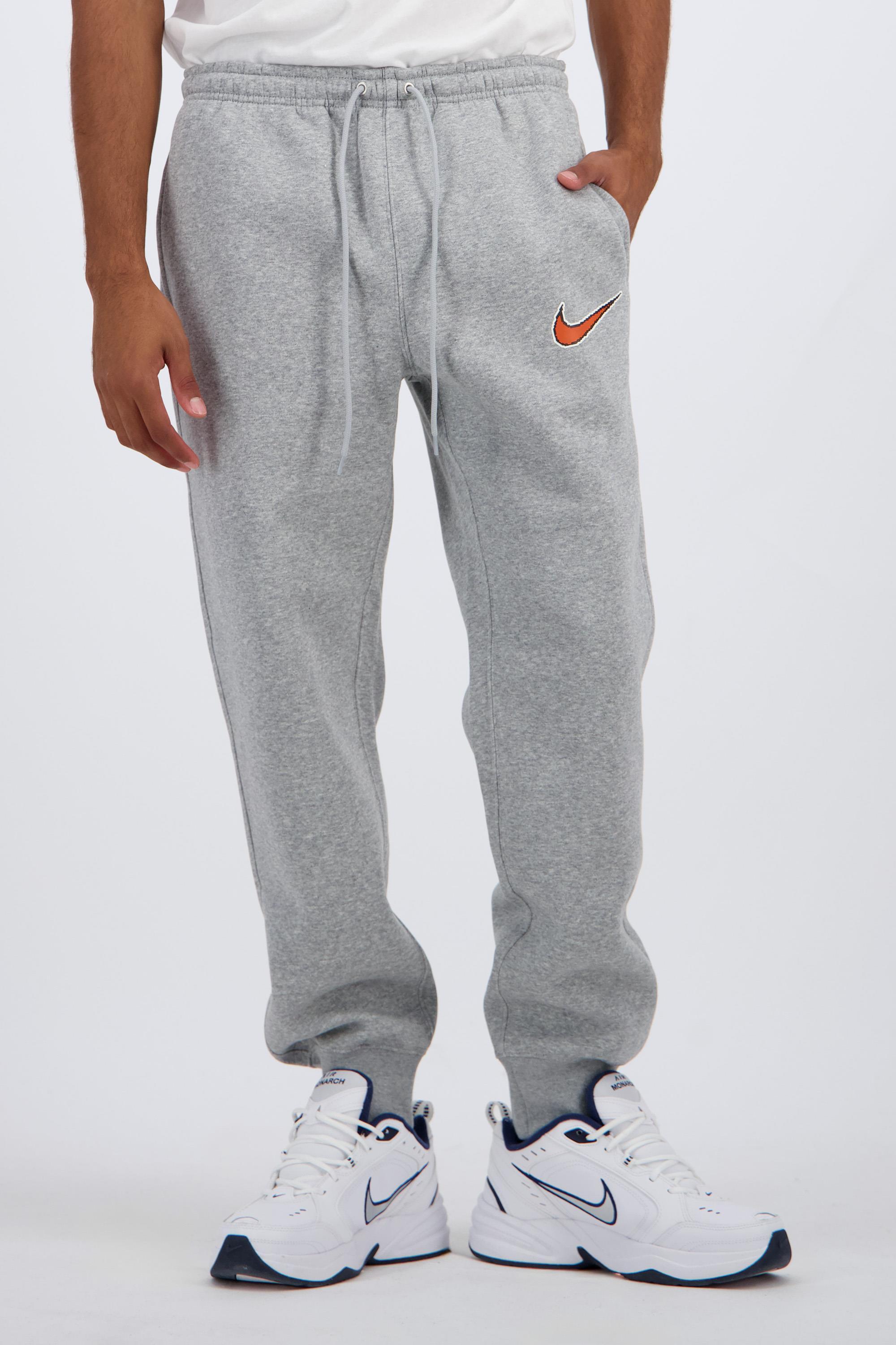 pantalon nike gris largo hombre