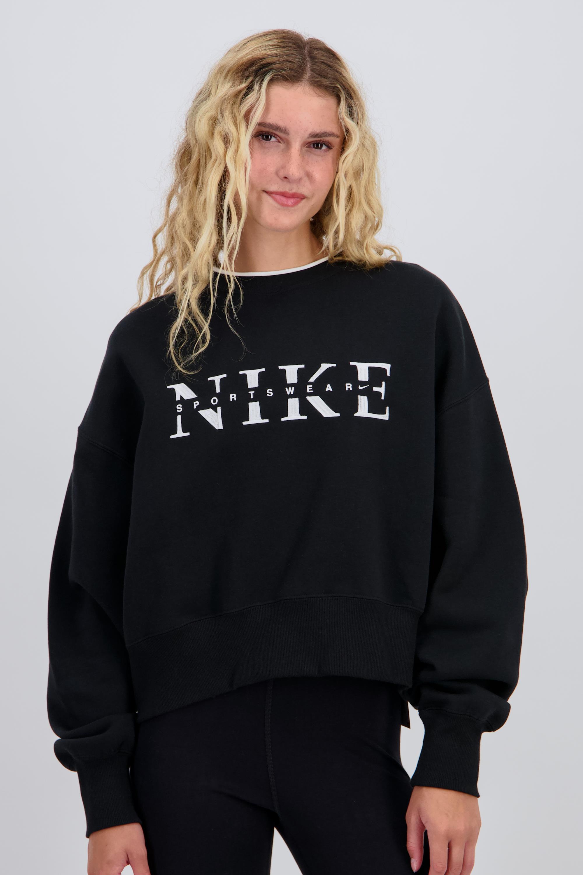 Sudadera Oversize Nike Negro Sudadera Mujer Sprinter