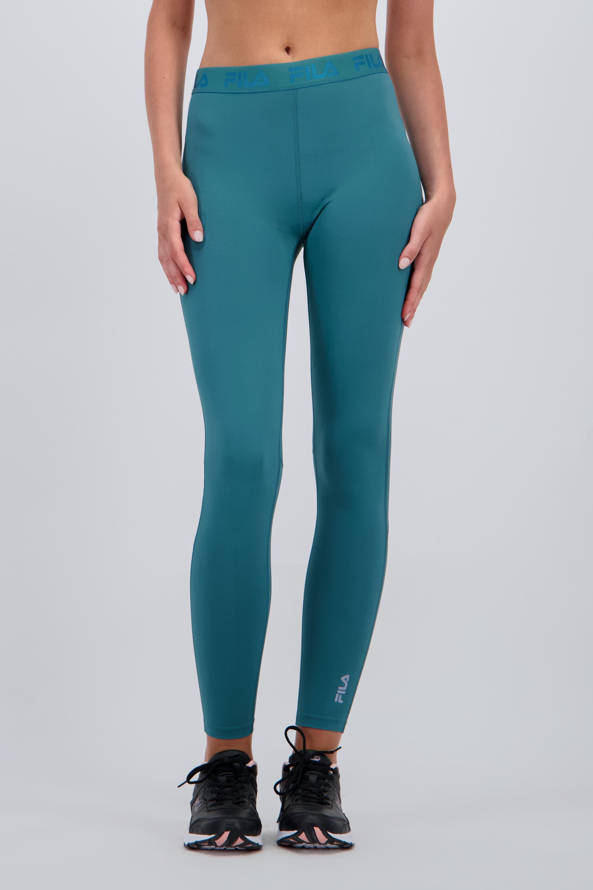 Basic - Turquesa - Mallas Largas Mujer talla