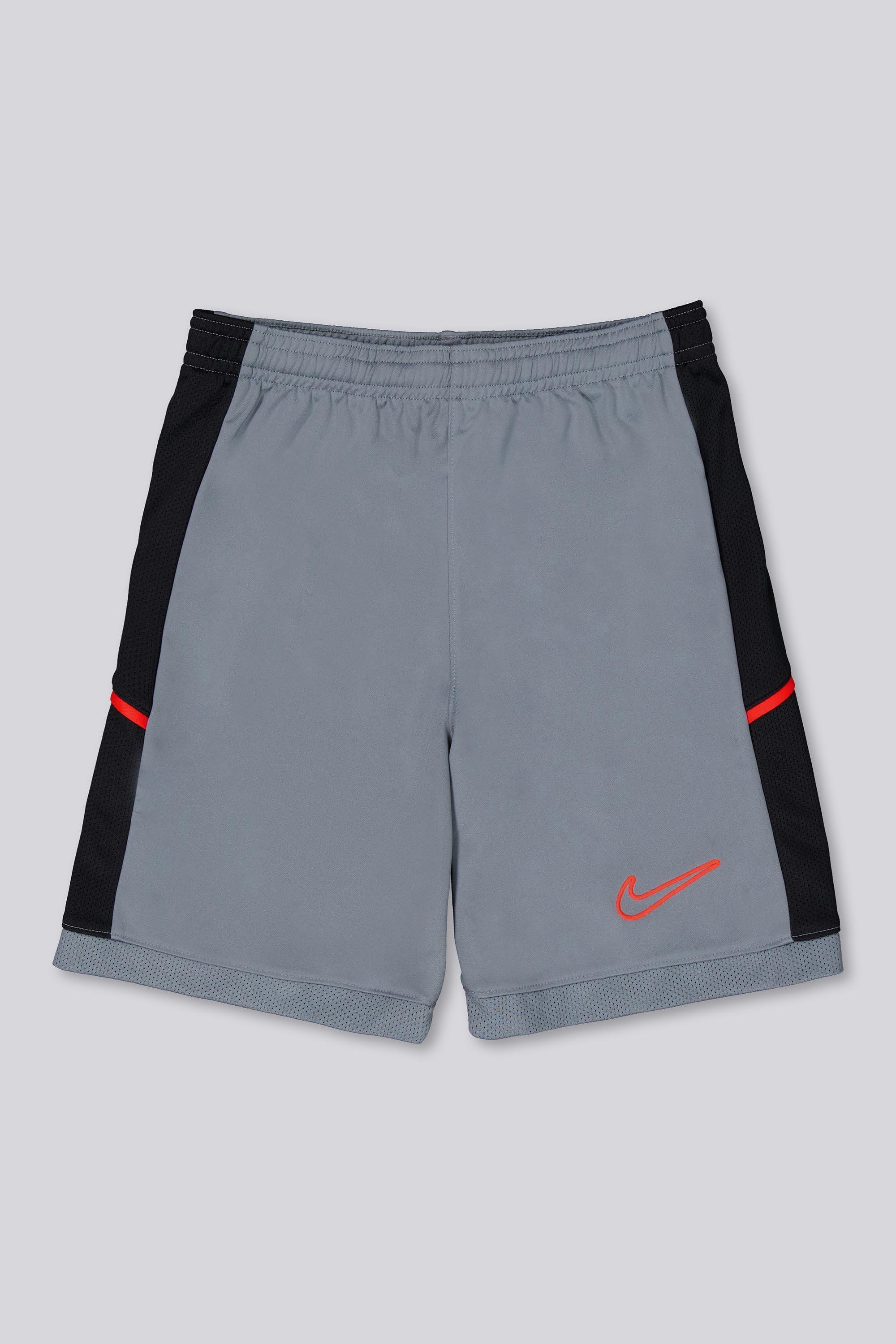 Pantalón Fútbol Junior Nike Academy 23 Corto Gris talla 13/15