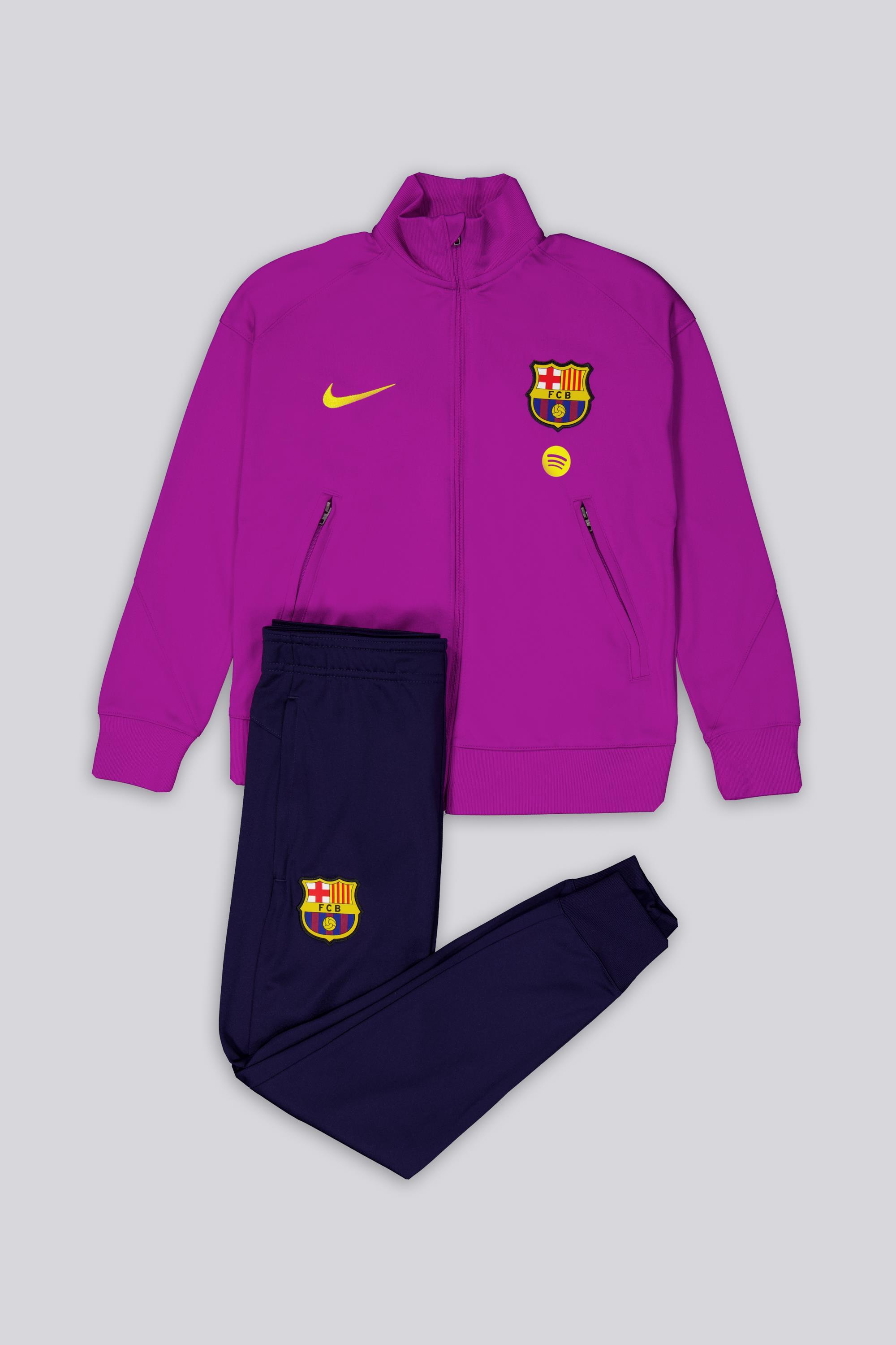 Fato Treino Barcelona FC Treino 25/26 - Futebol JR tamanho 13