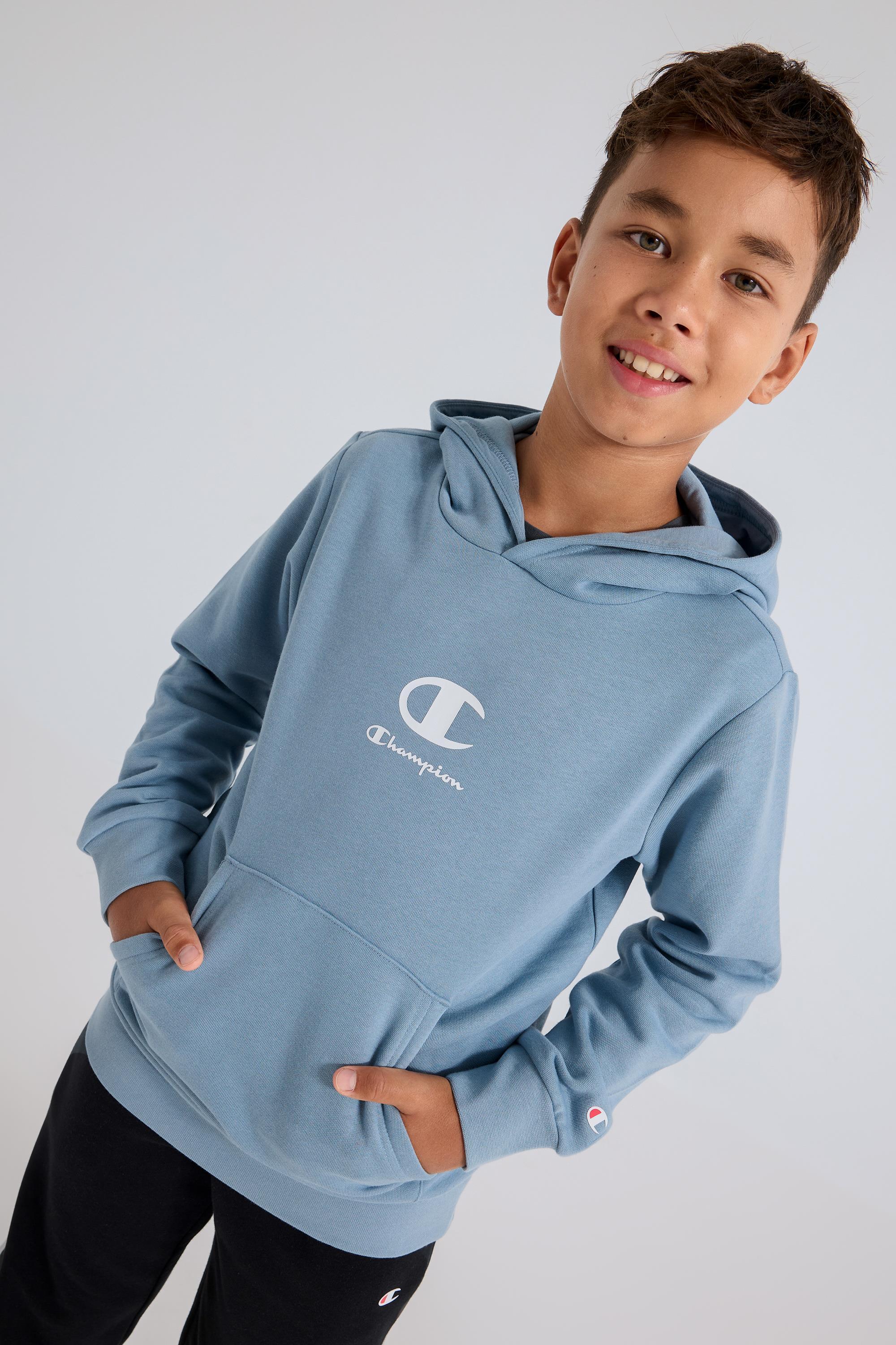 Sudadera Capucha Champion - Azul - Sudadera Niño