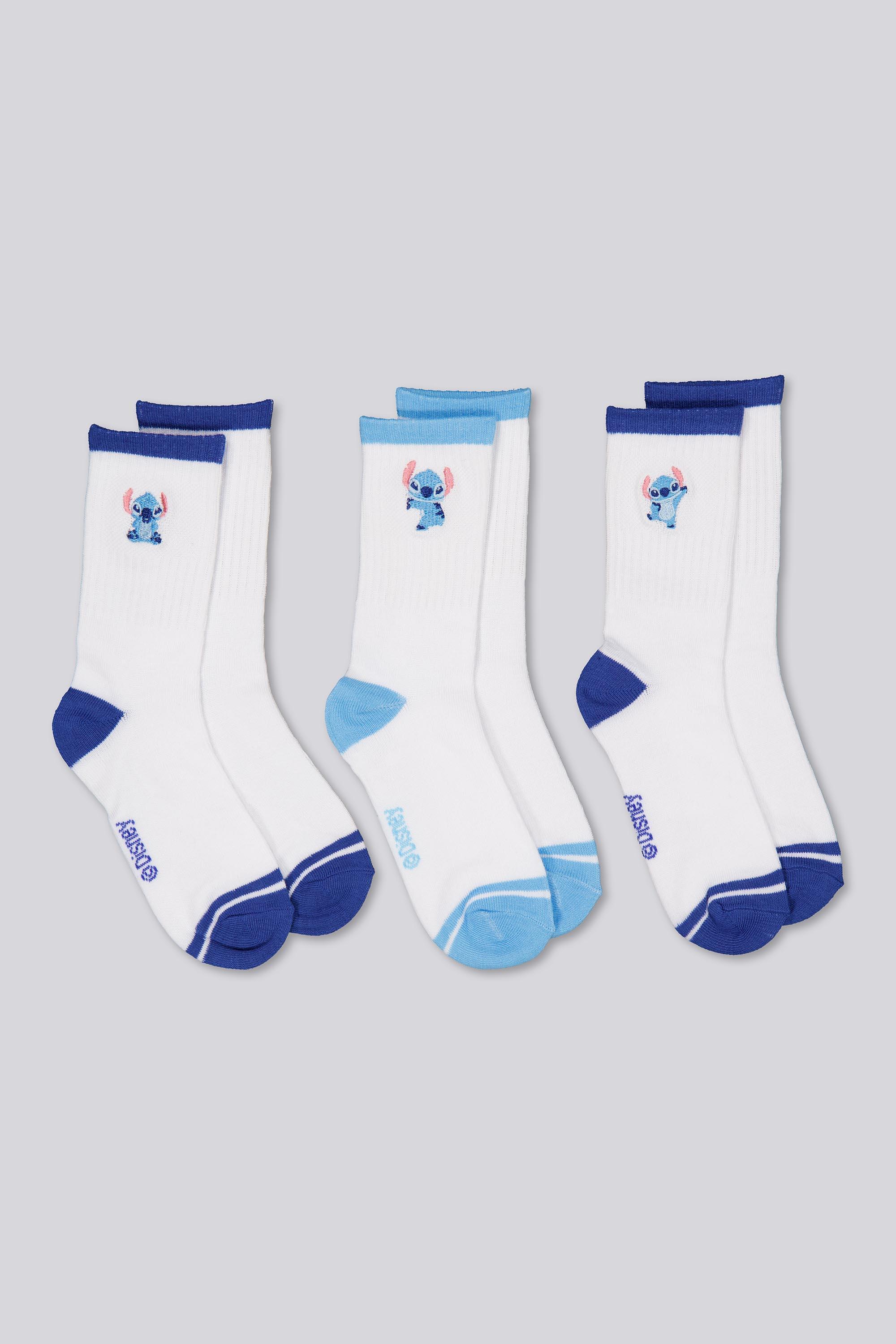 Calcetines Lilo & Stitch - Blanco - Calcetines Niño talla T.U.