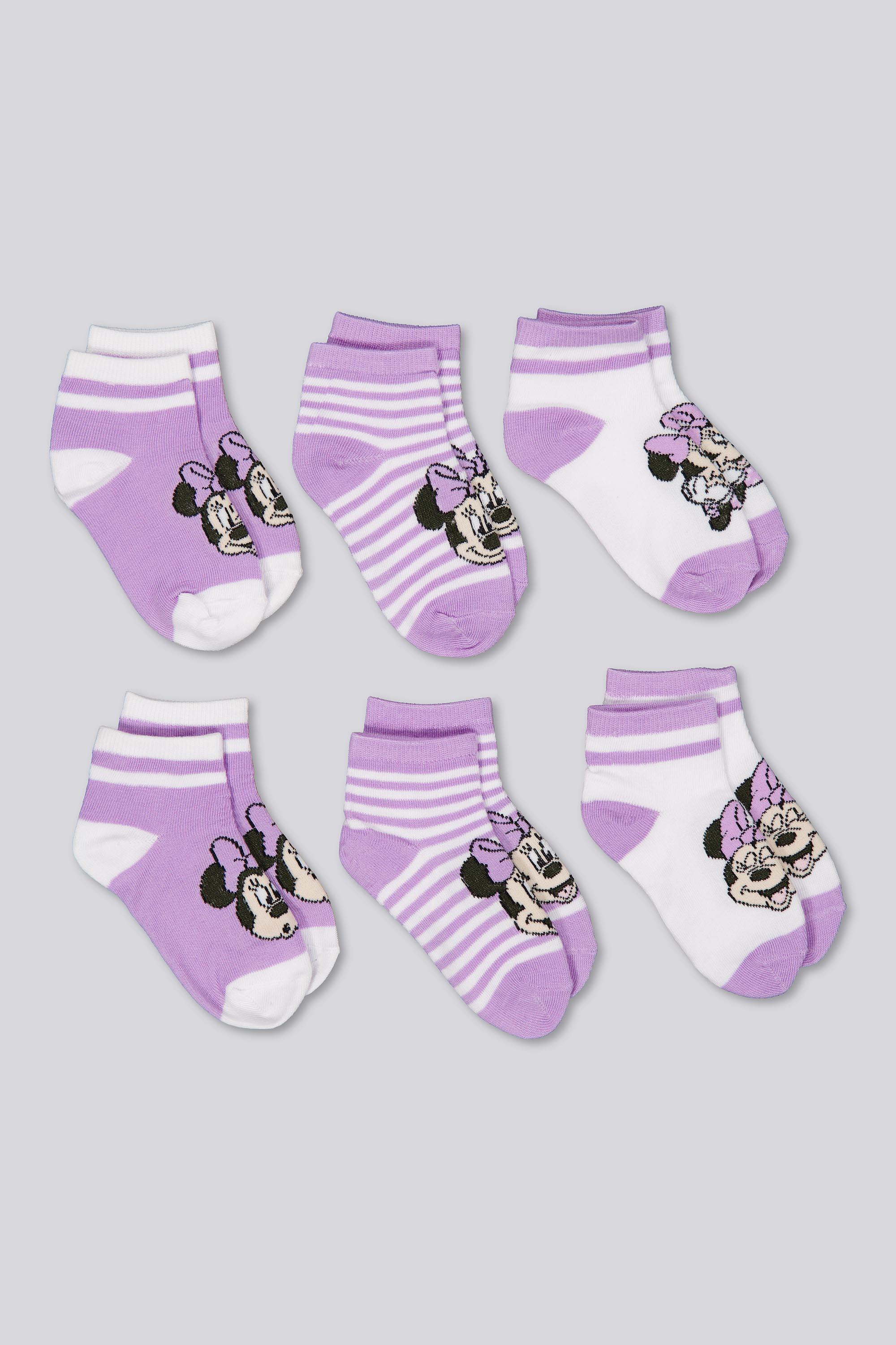 Calcetines Minnie - Blanco - Calcetines Niña talla T.U.