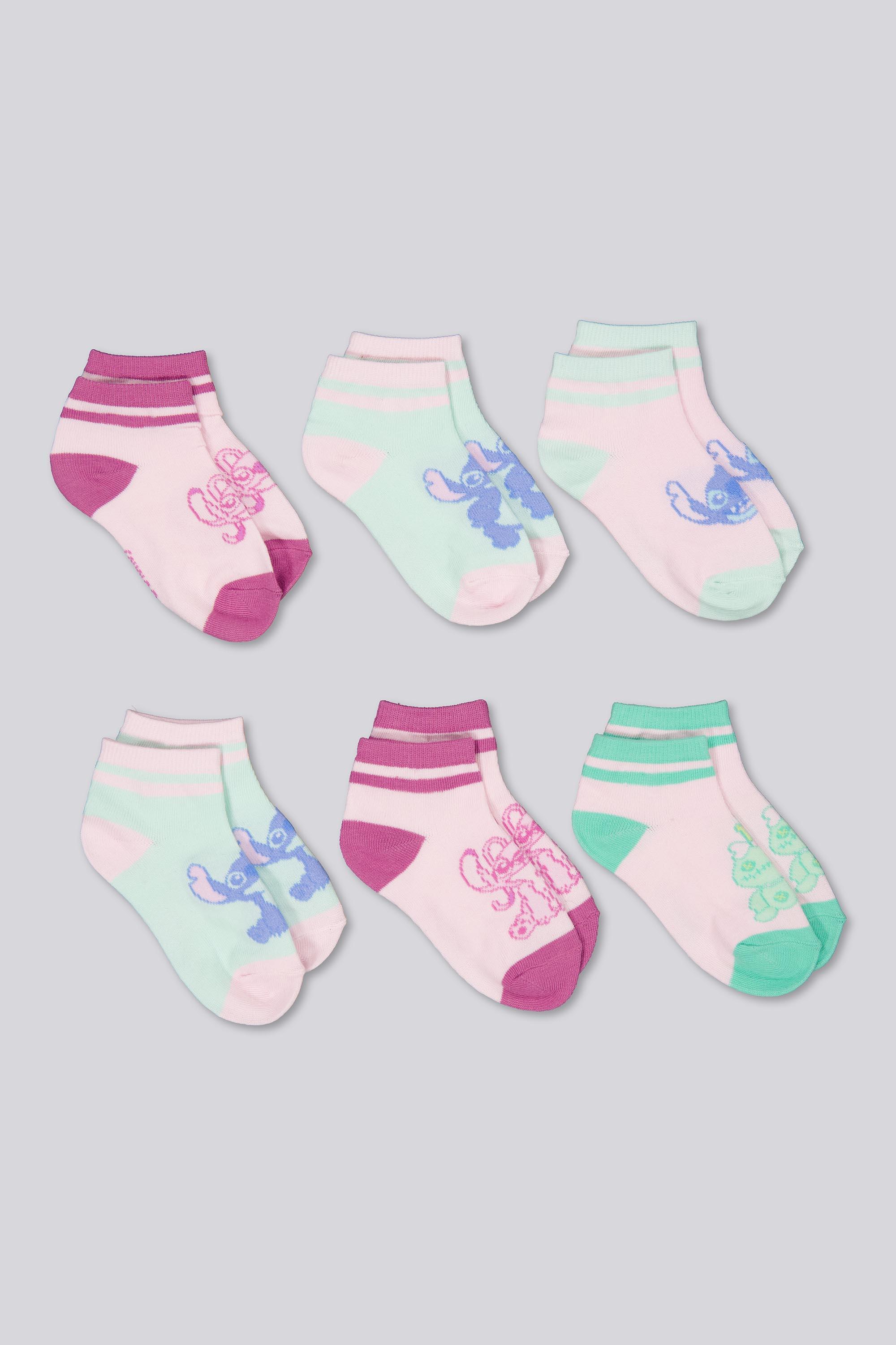 Calcetines Lilo & Stitch - Multicolor - Calcetines Niña talla T.U.