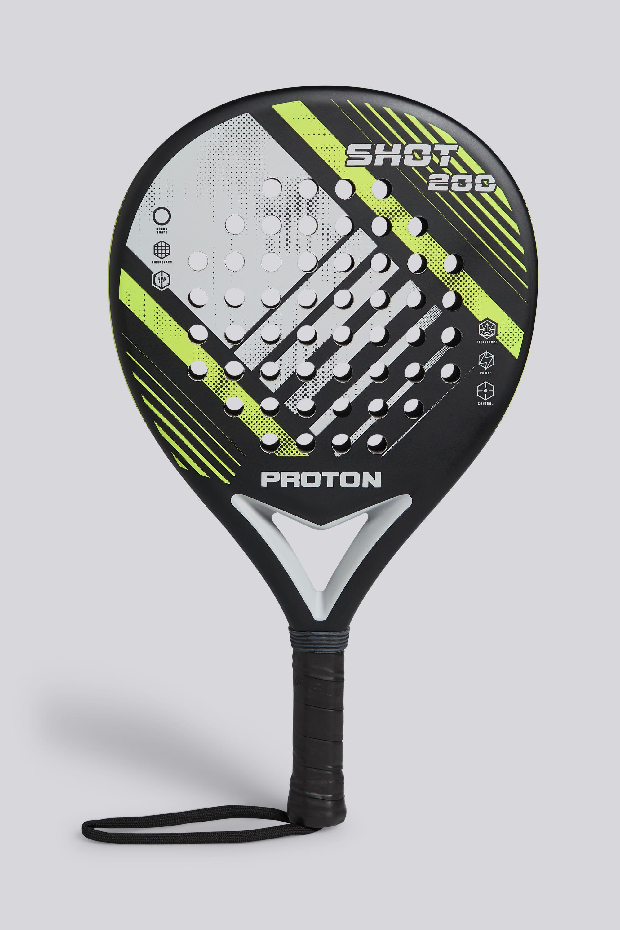 Proton Shot 200 - Preto - Raquete Padel tamanho UNICA