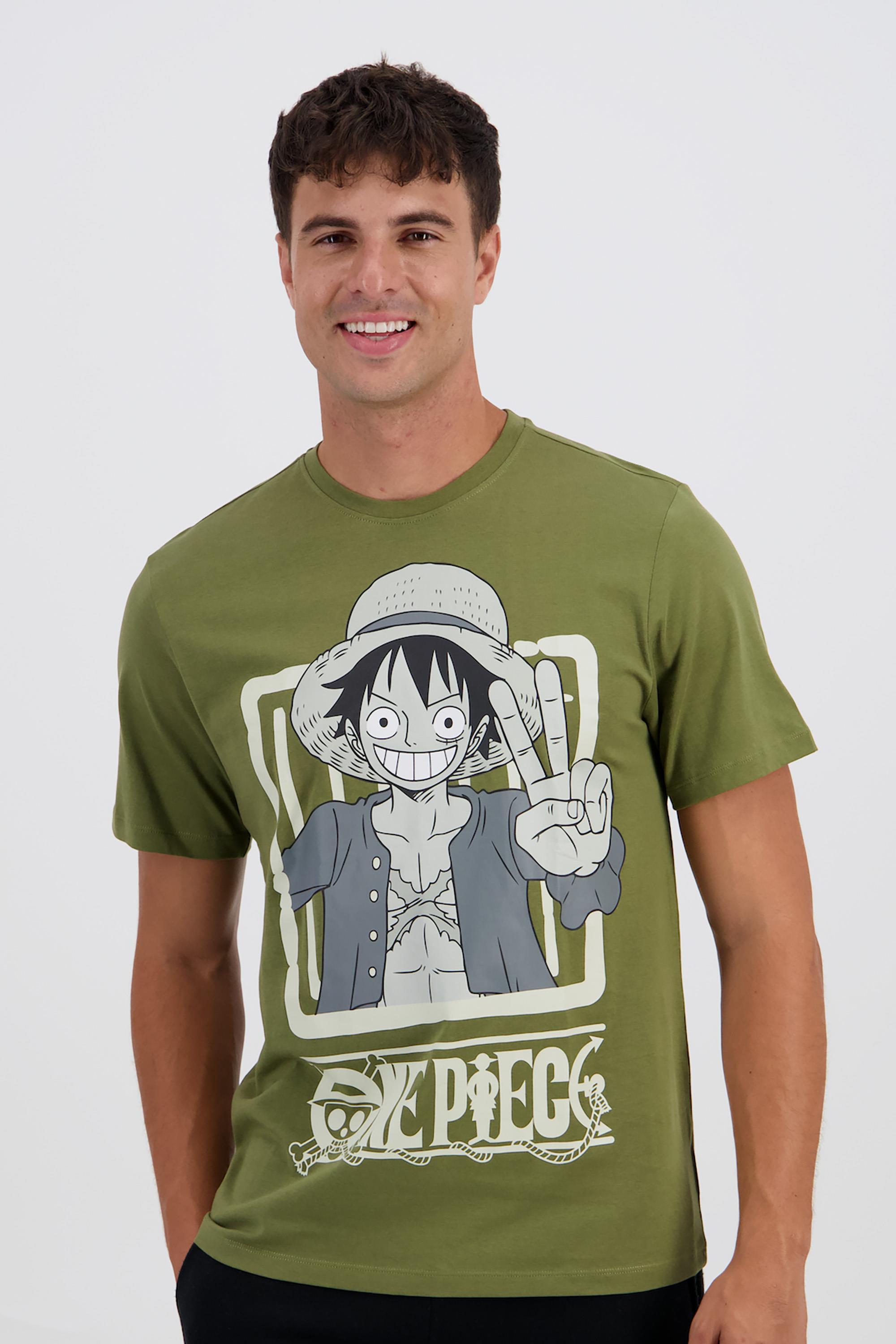 Camiseta One Piece - Kaki - Hombre talla