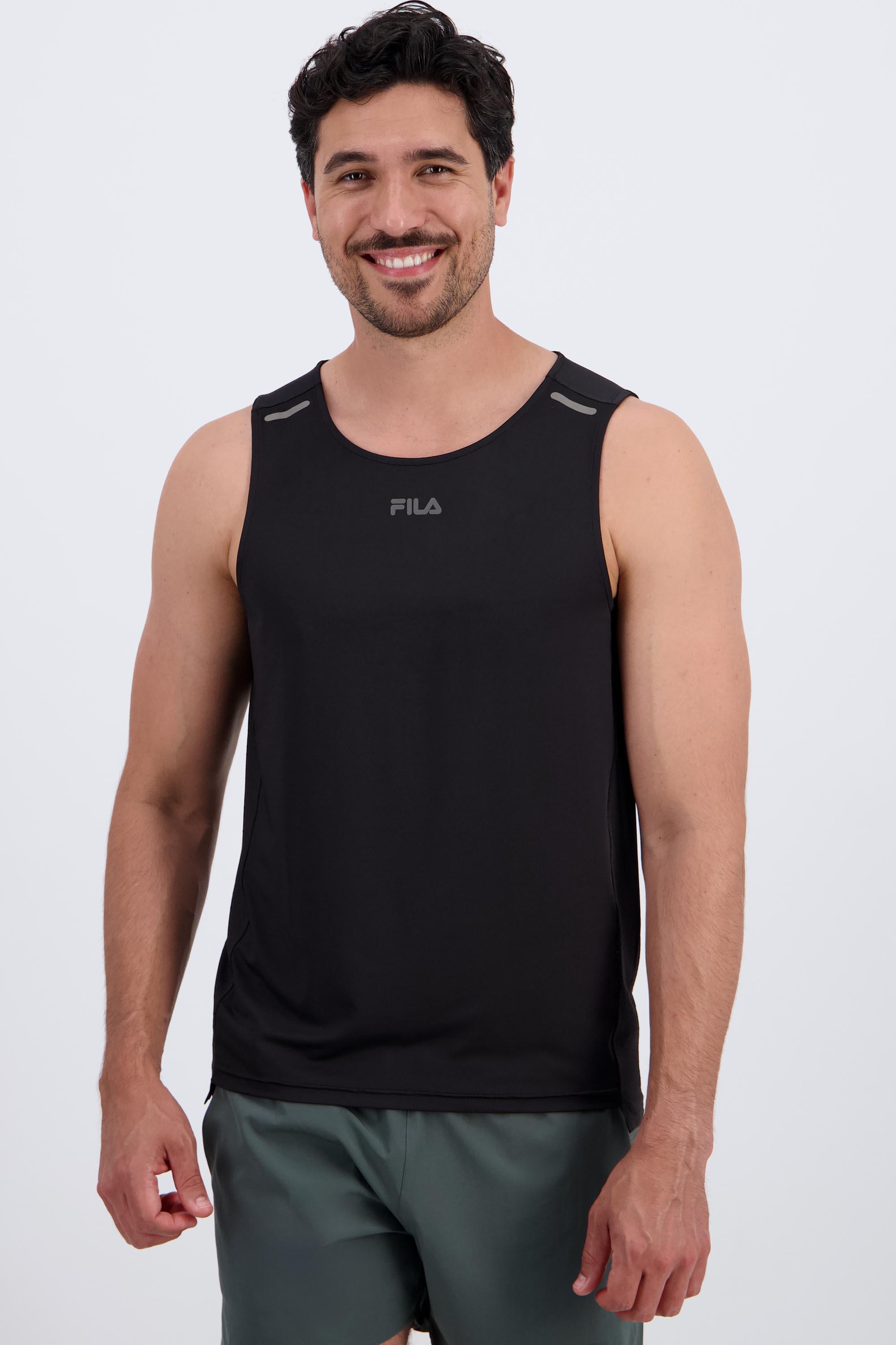 Camiseta Sin mangas Fila - Negro - Hombre talla M