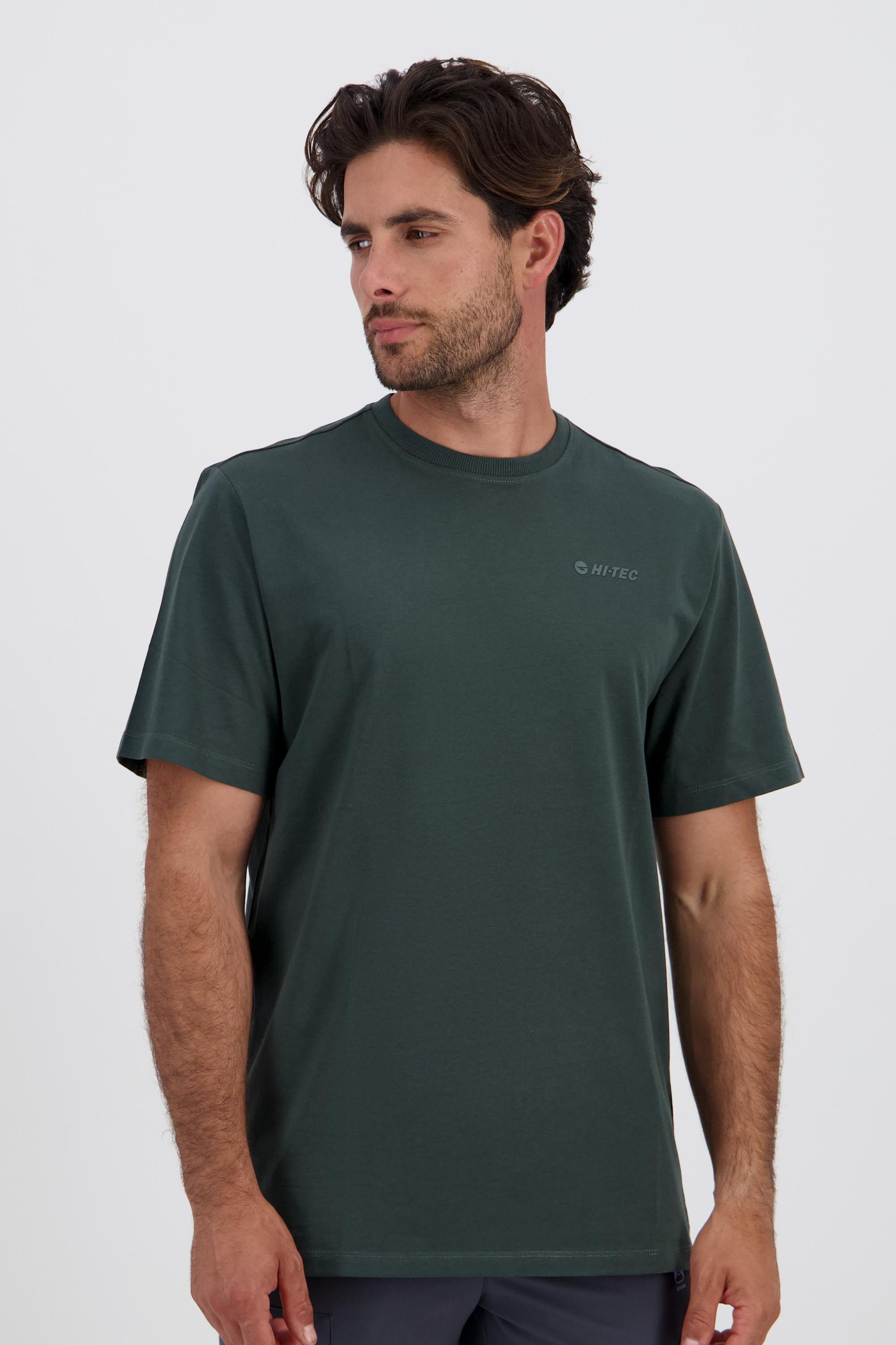 Camiseta Hi-tec - Kaki - Camiseta Trekking Hombre talla S