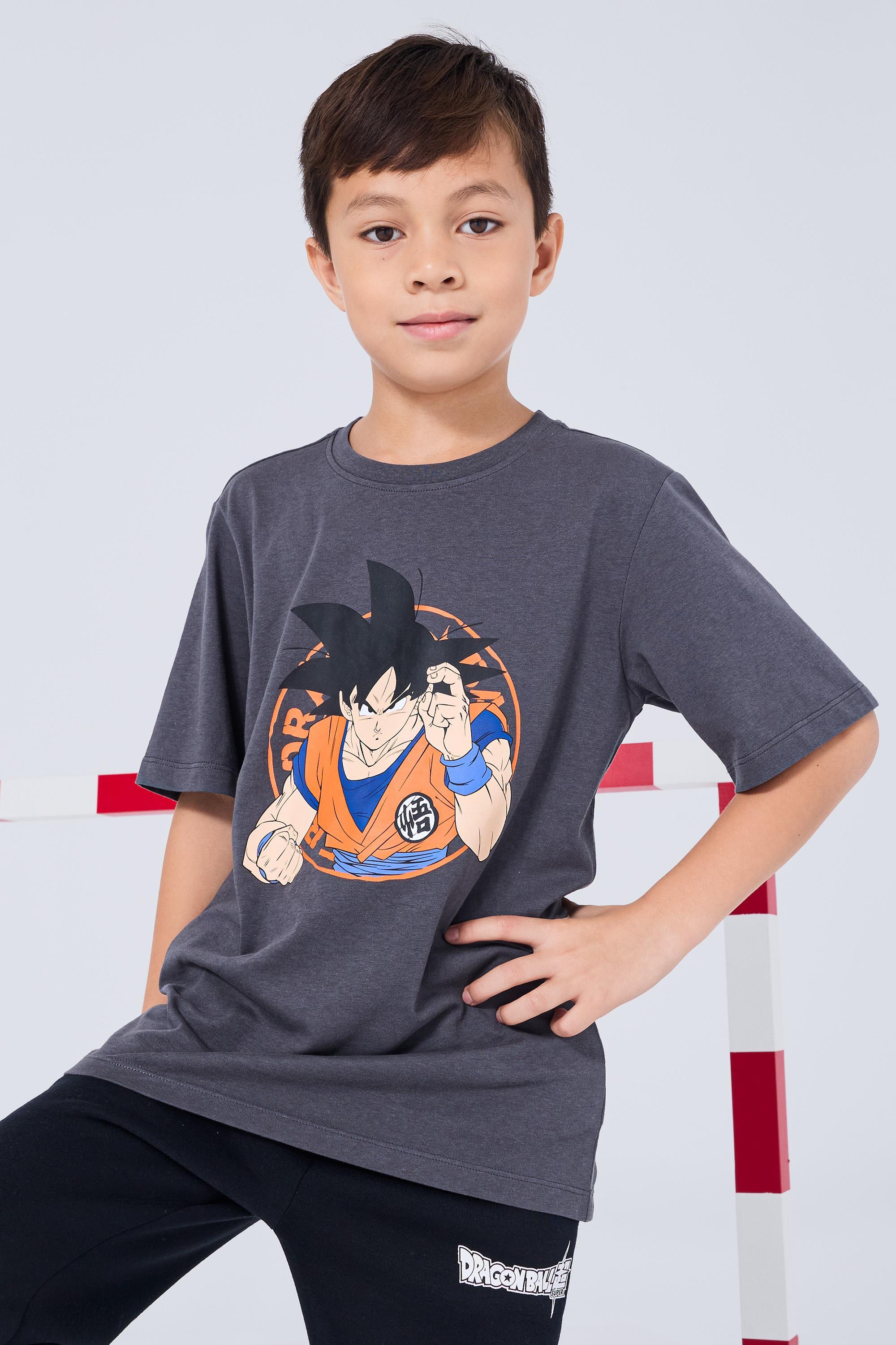 Camiseta Dragon Ball - Gris - Niño
