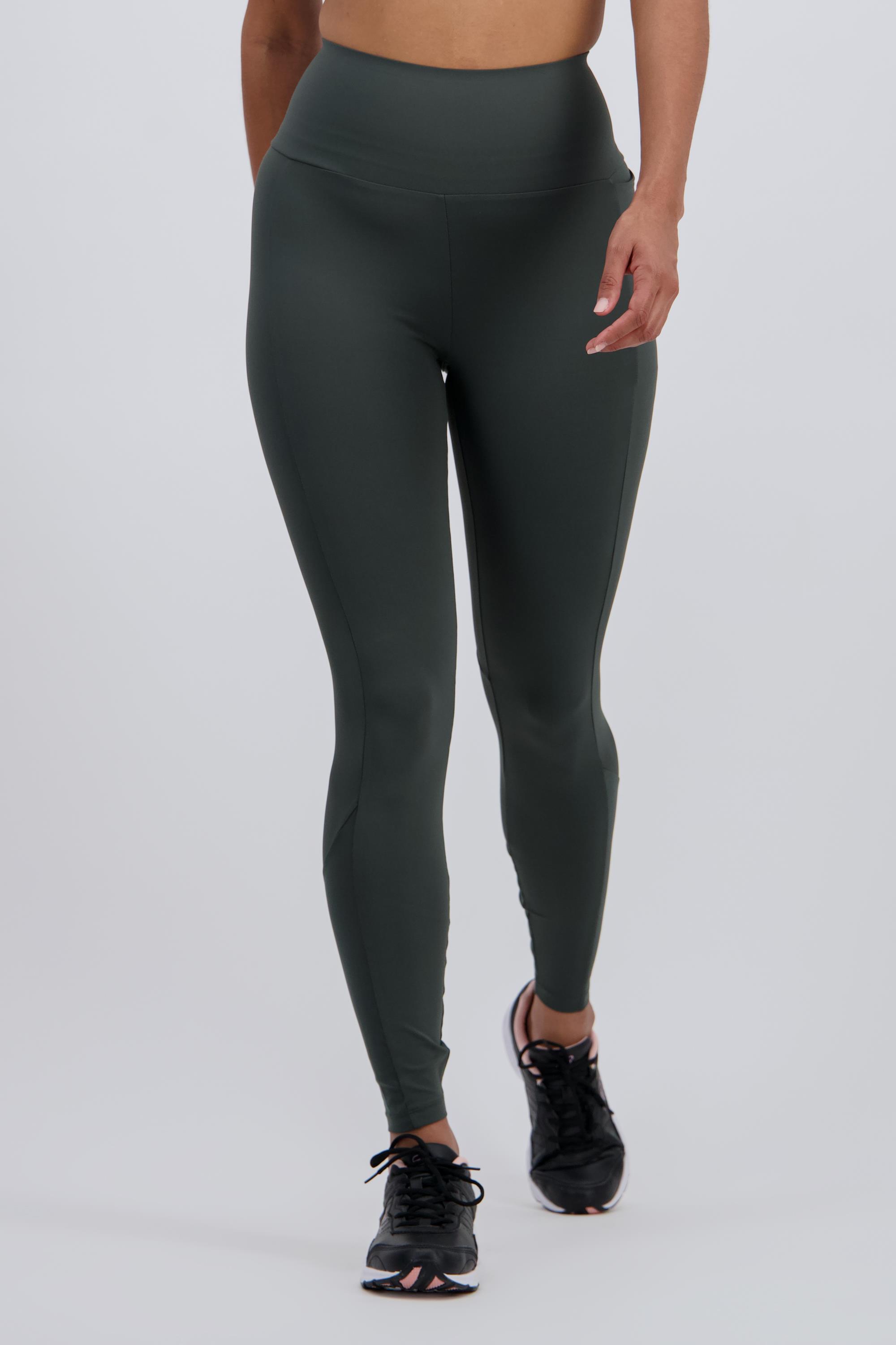 Mallas Largas Fila - Kaki - Leggings Running Mujer talla