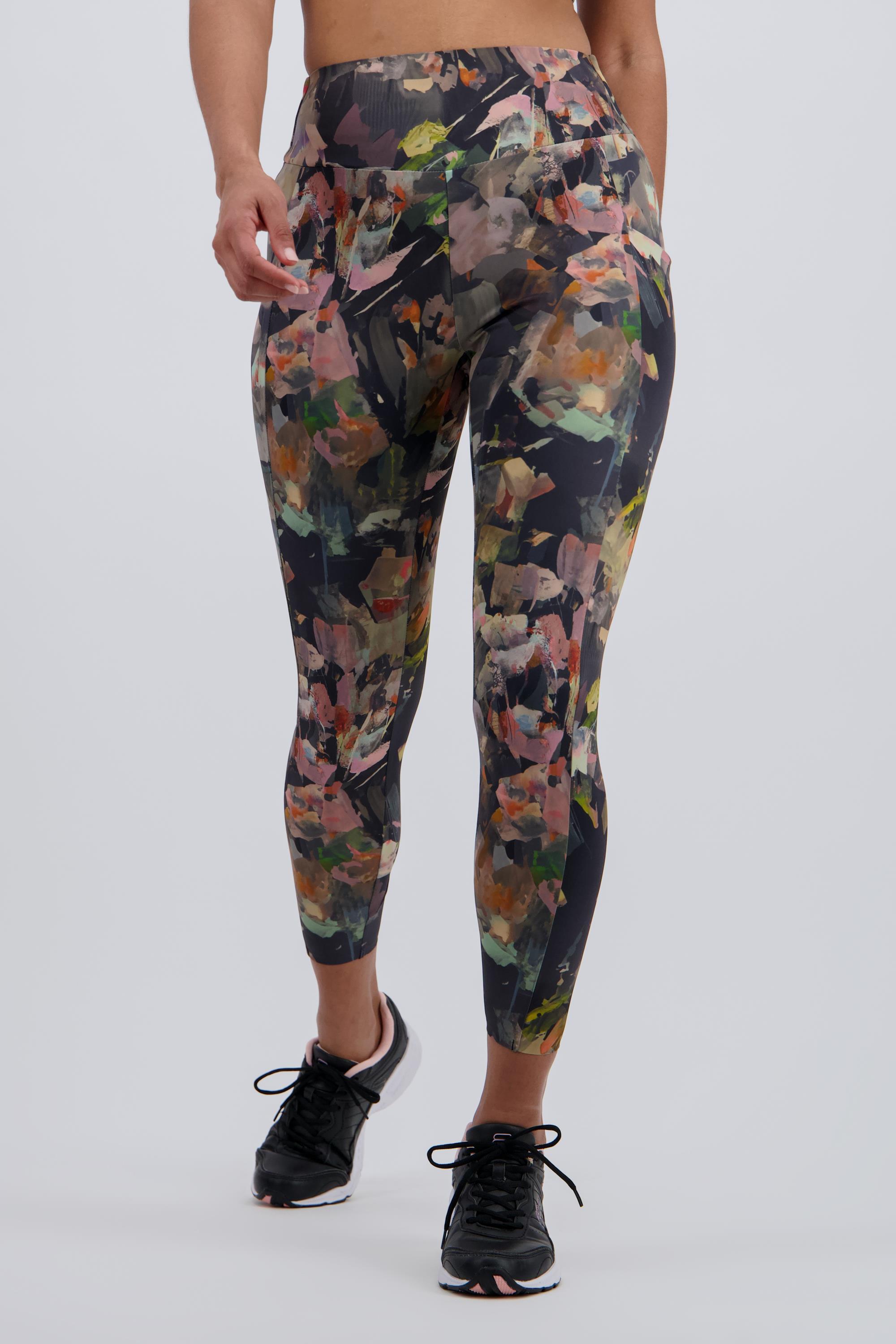 Mallas Tobilleras Fila - Verde - Leggings Mujer talla S