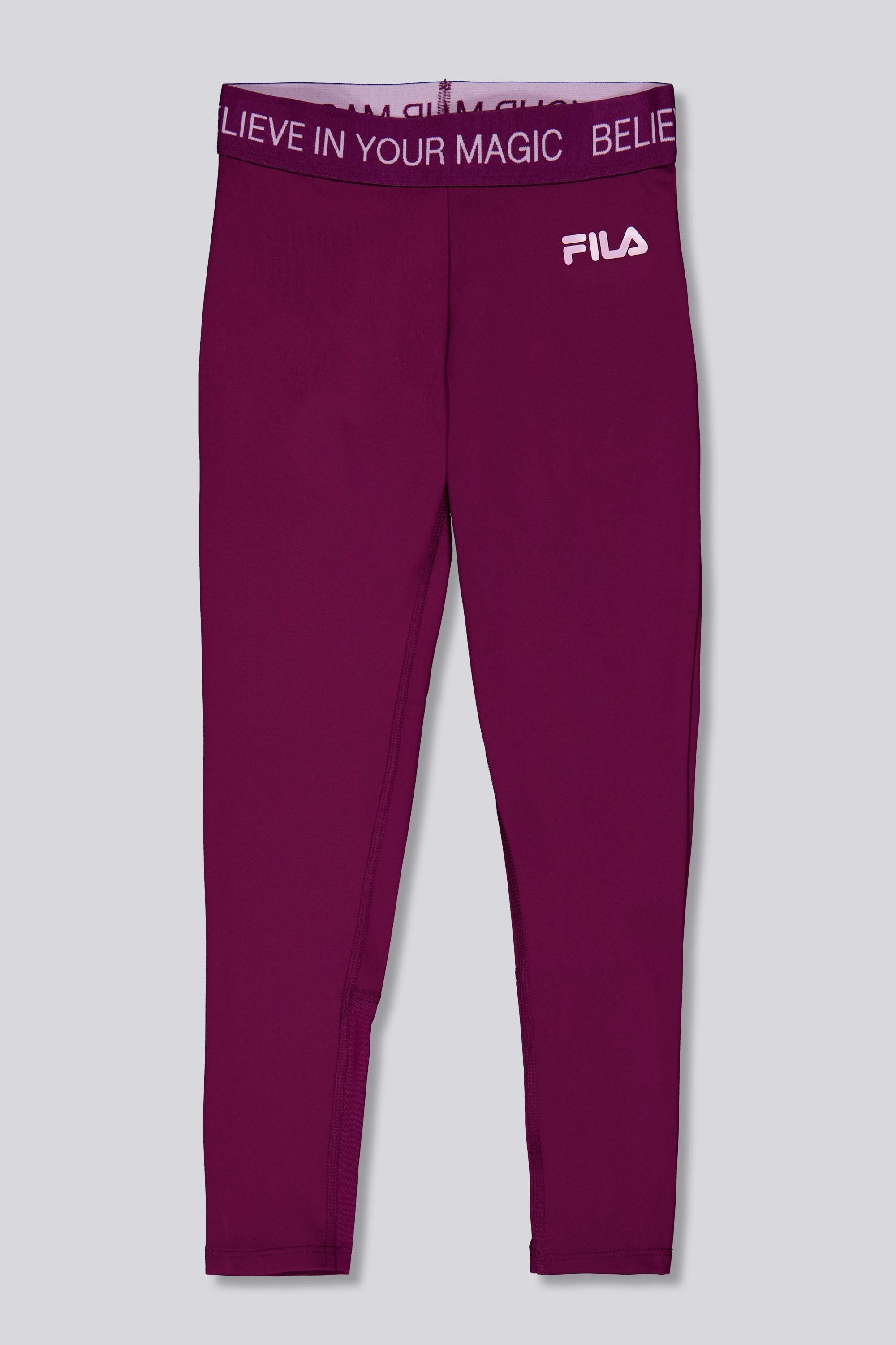Collection - Morado - Mallas Fitness Niña talla 8