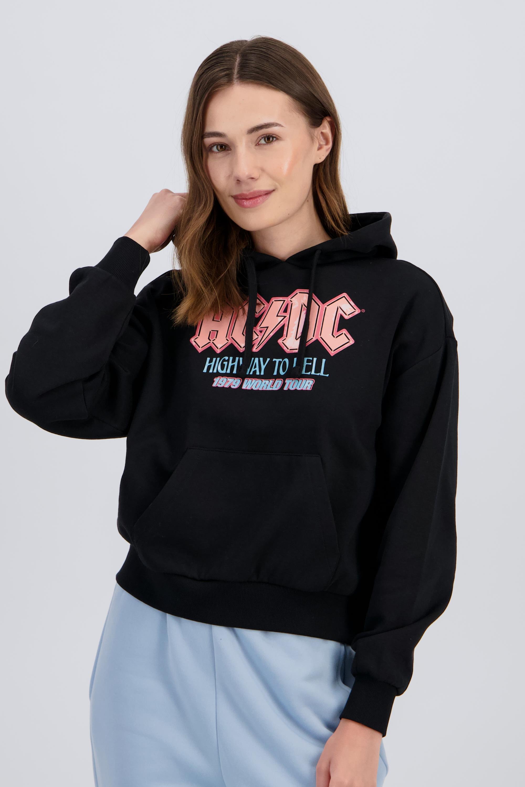 Sudadera AC/DC - Negro - Sudadera Mujer talla M