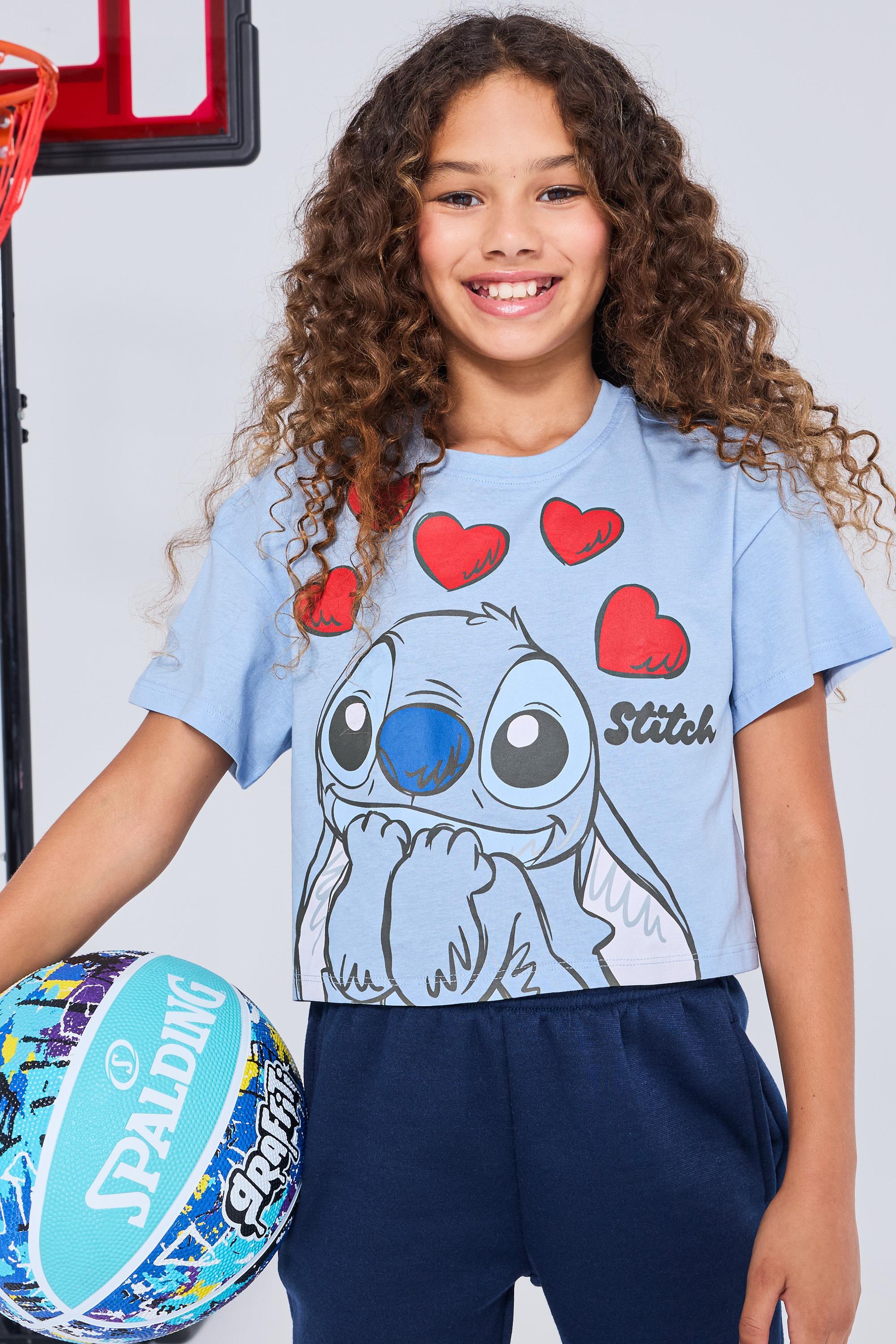 Camiseta Lilo & Stitch - Azul - Niña talla 16
