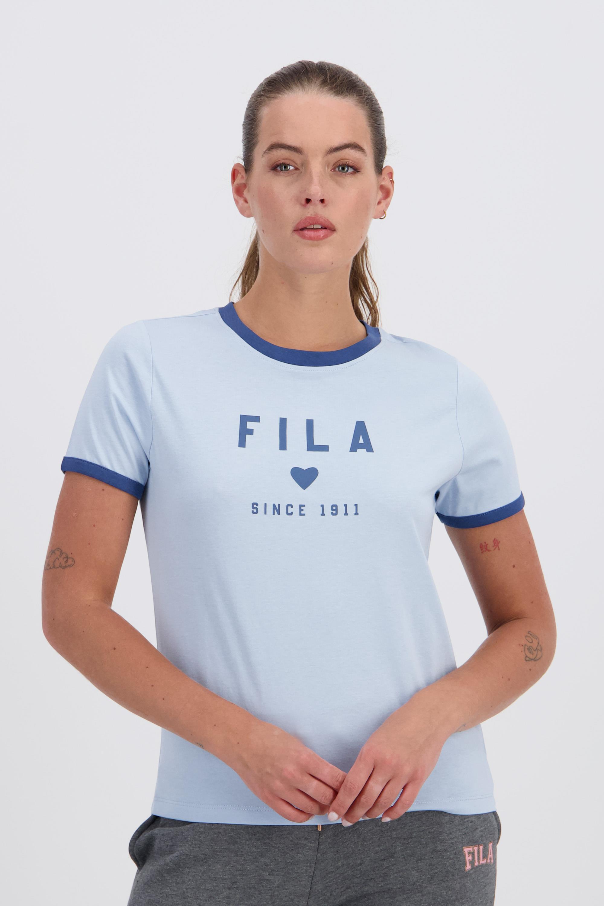 Camiseta Fila - Azul - Camiseta Mujer talla XS