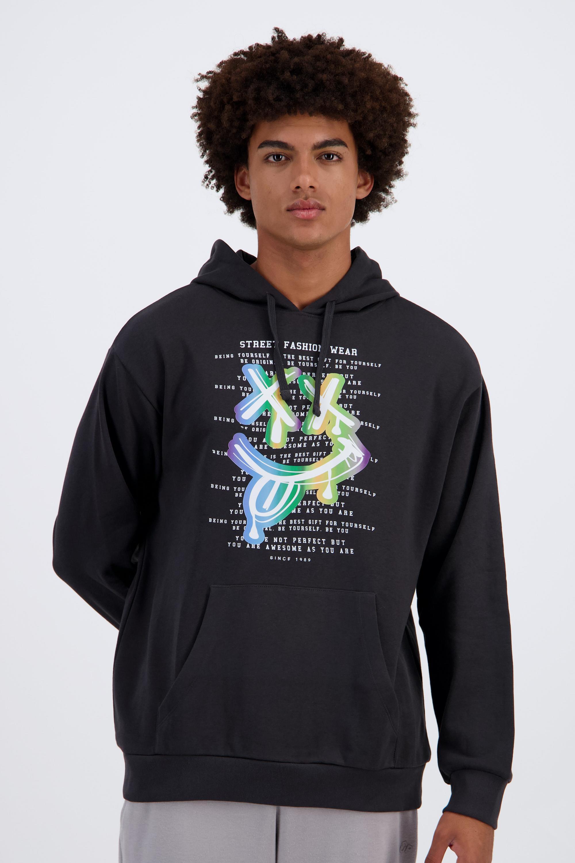 Silver Stamps - Gris - Sudadera Capucha Hombre talla S