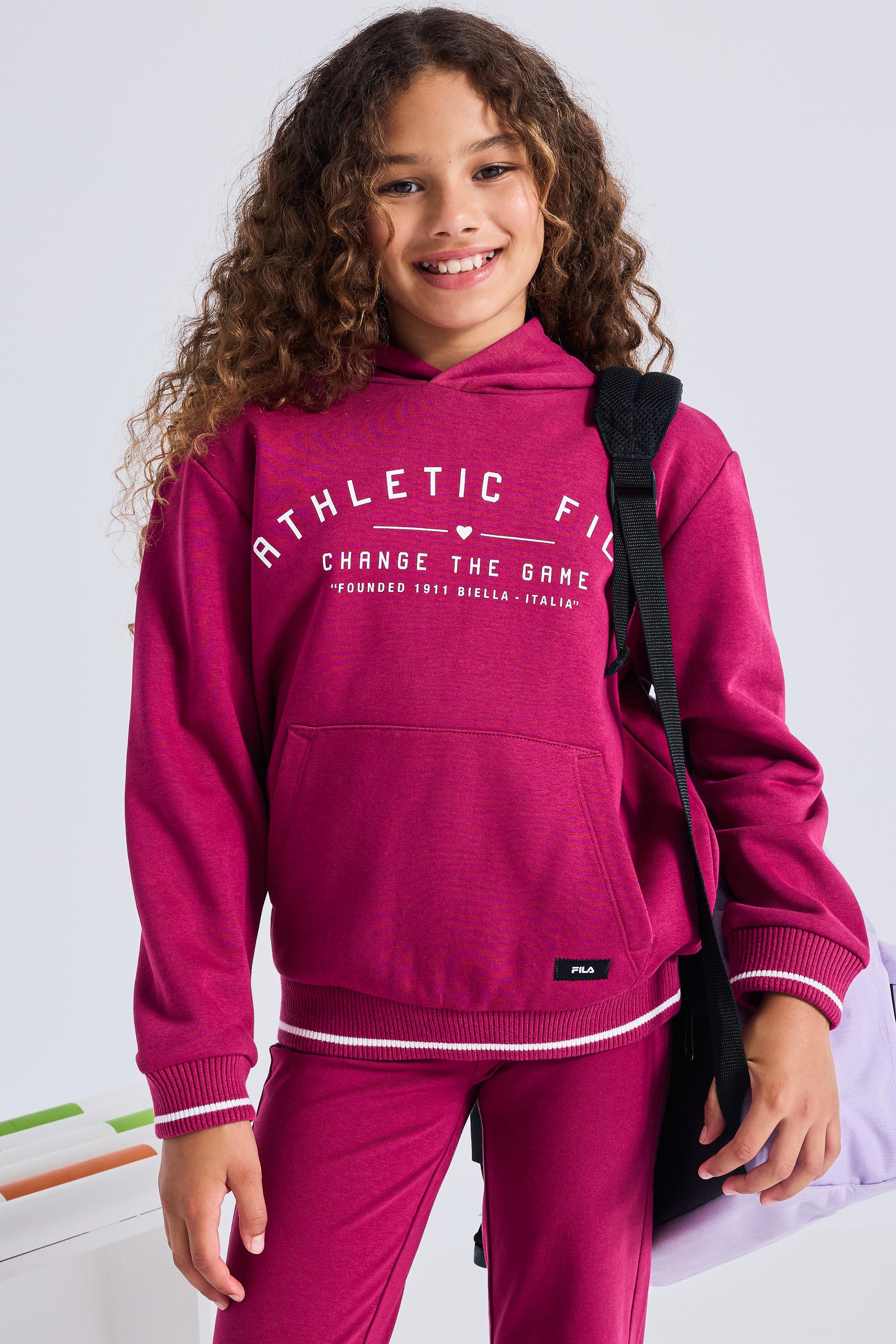 Attitude - Rojo - Sudadera Capucha Niña