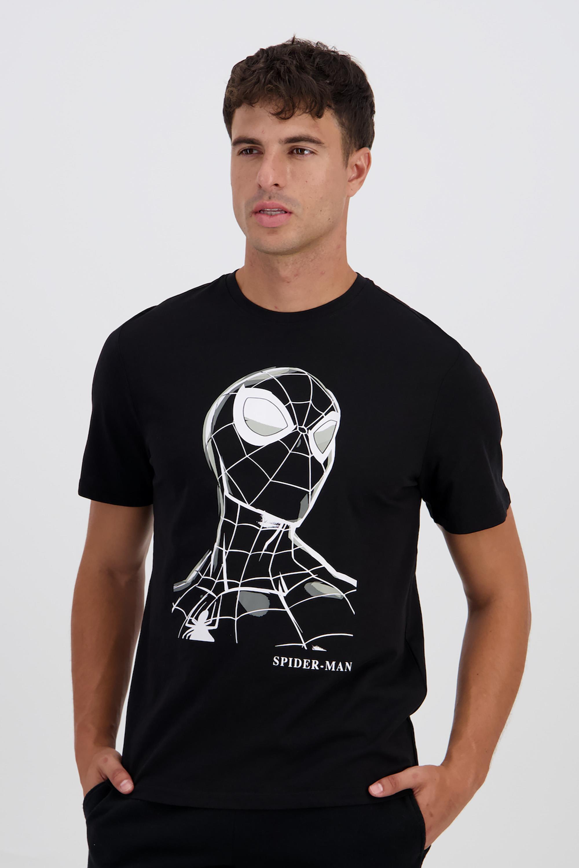 Camiseta Spiderman - Negro - Hombre talla M