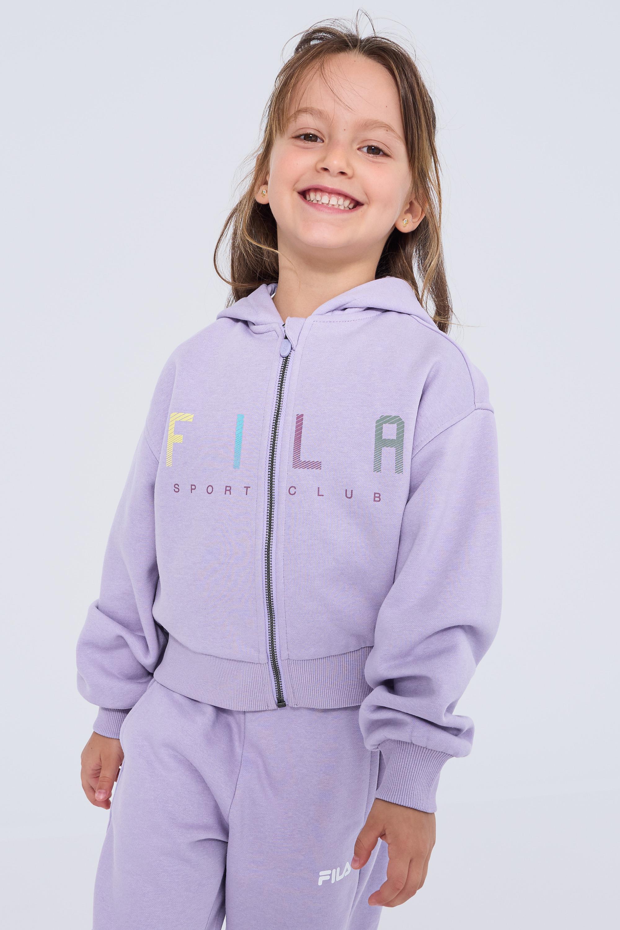 Chándal Fila - Malva - Chándal Felpa Niña talla 2