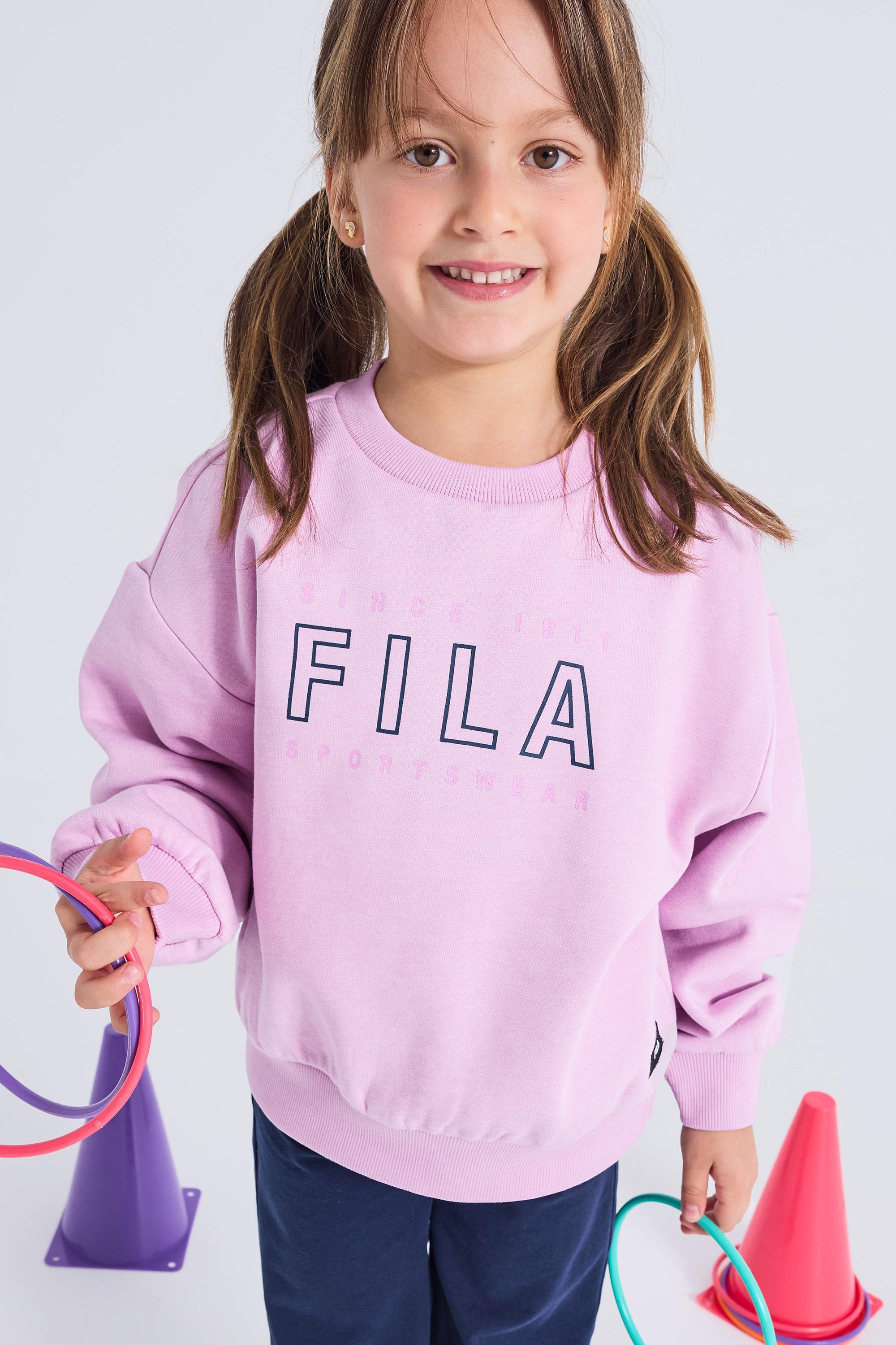 Chándal Fila - Rosa - Chándal Felpa Niña talla 6