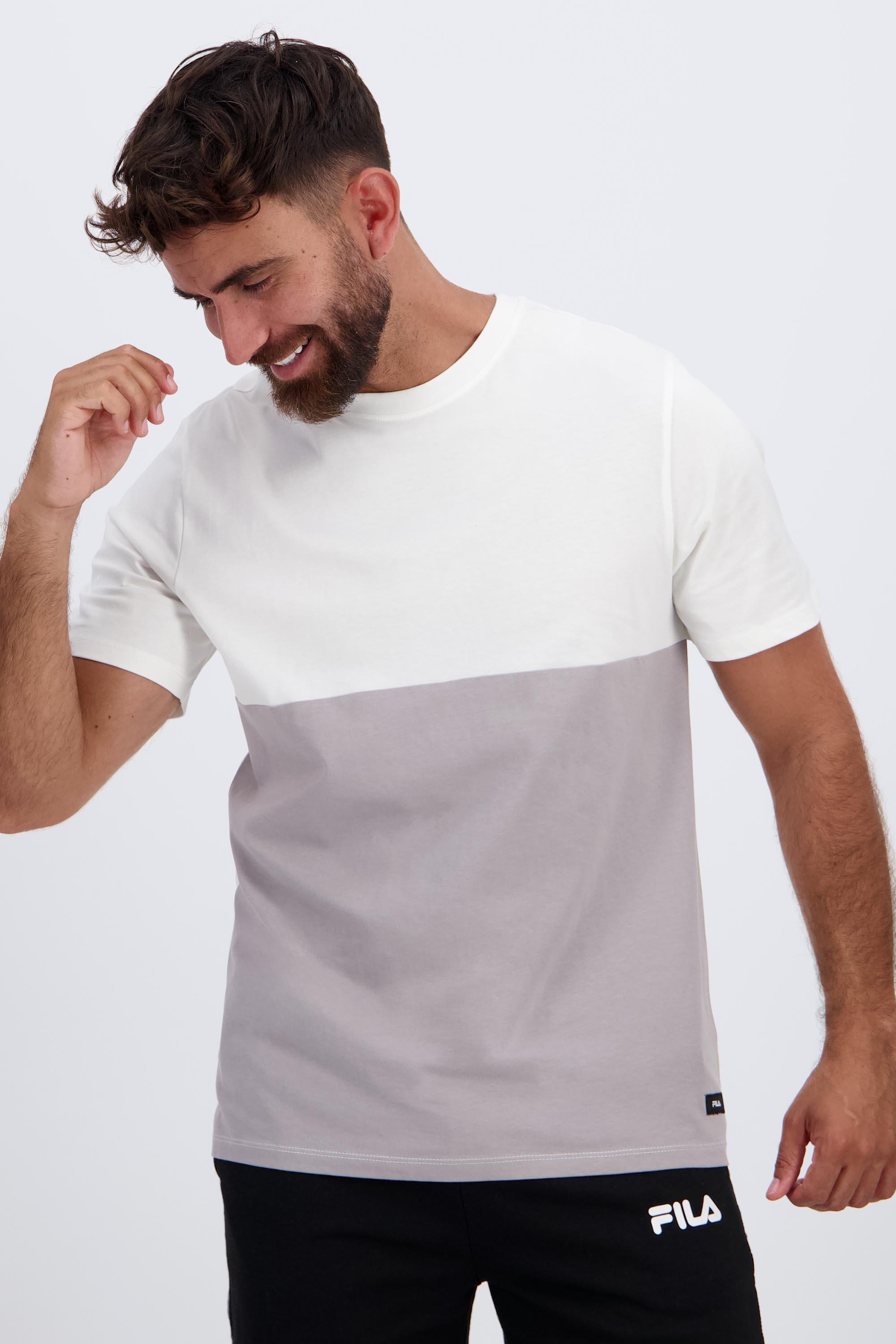 Camiseta Fila - Blanco - Camiseta Algodón Hombre talla XL