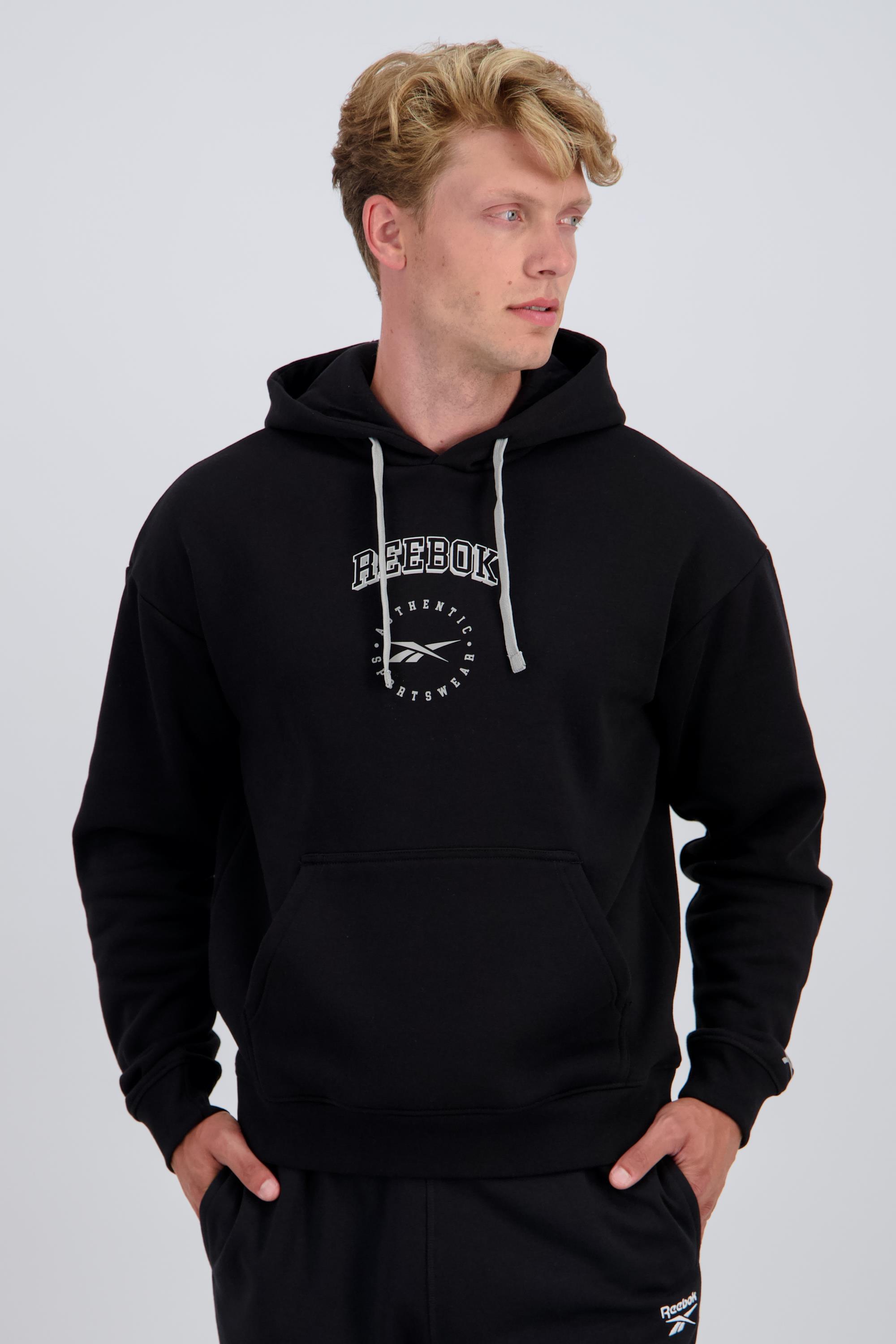 Athentic Sport - Negro - Sudadera Hombre talla