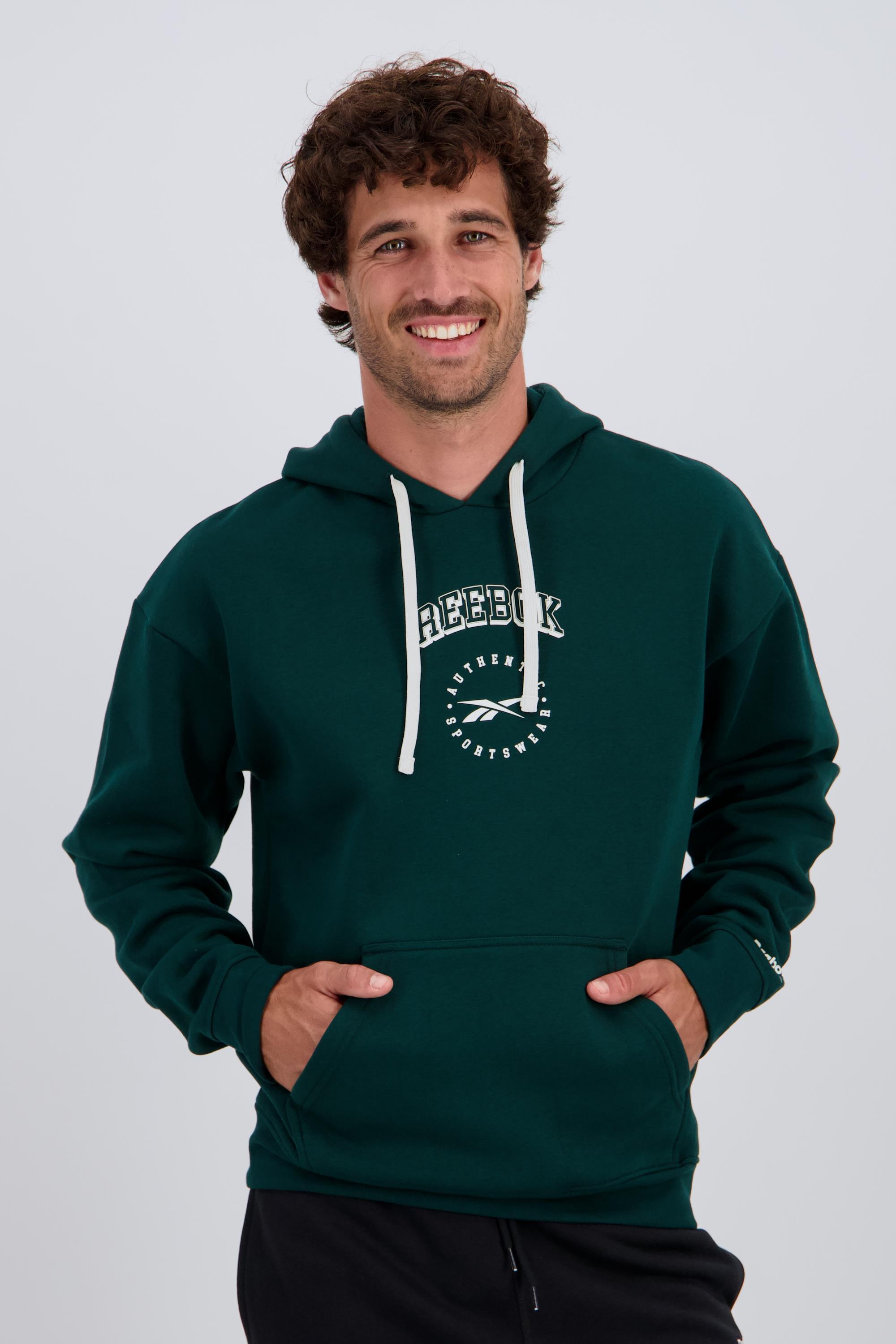 Athentic Sport - Verde - Sudadera Hombre talla