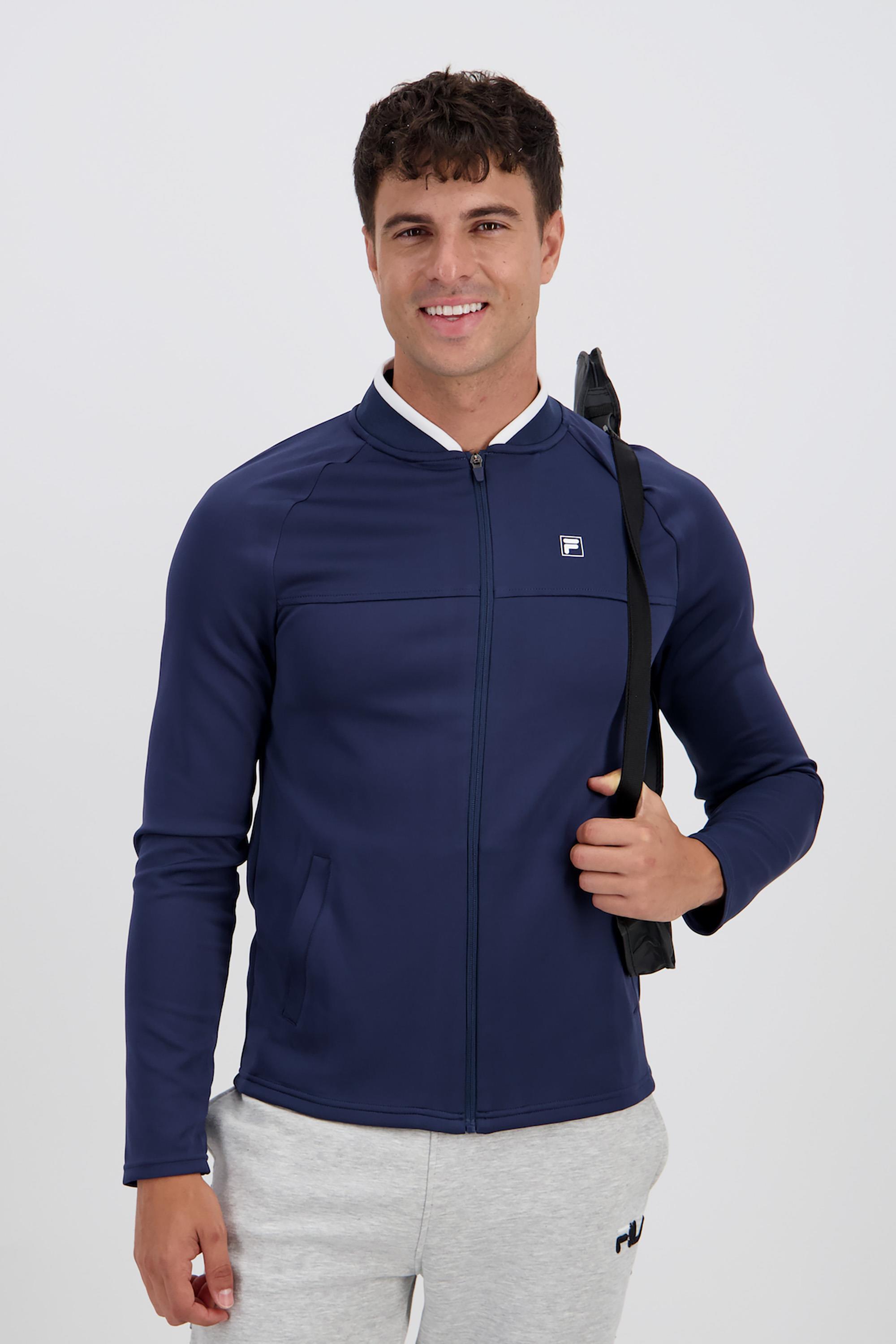 Sudadera Cremallera Fila - Azul - Sudadera Hombre talla