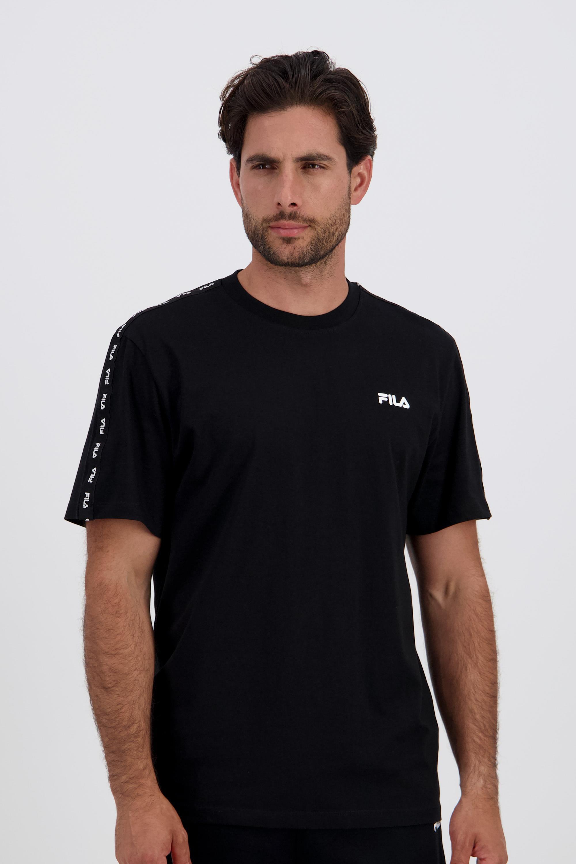 Tape - Negro - Camiseta Algodón Hombre talla