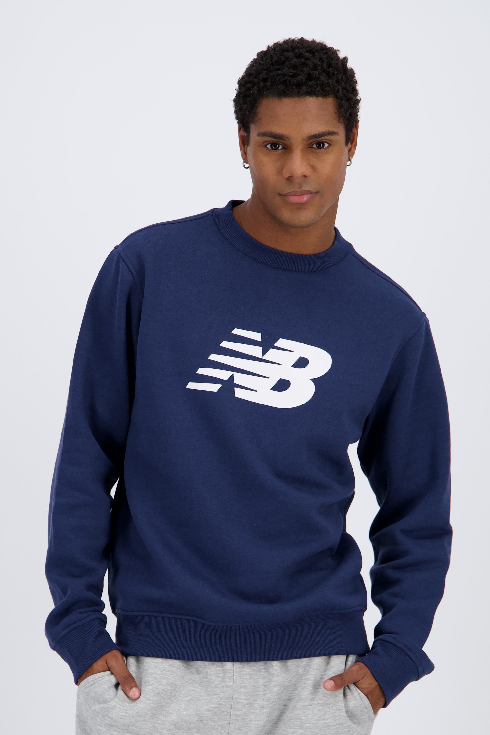 Sudadera New Balance - Azul - Sudadera Hombre talla