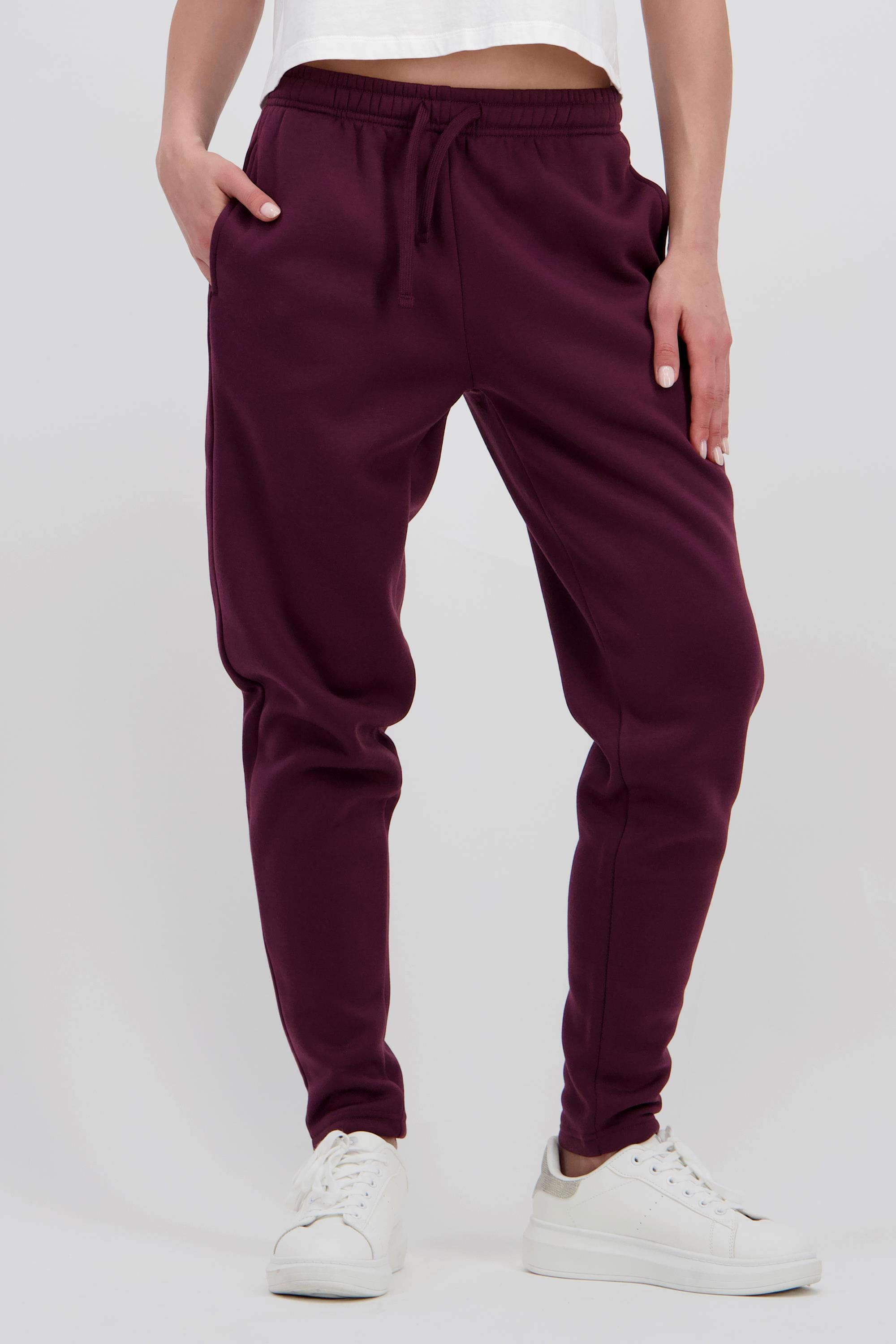 Pantalón Chándal Up - Rojo - Pantalón Felpa Mujer talla S