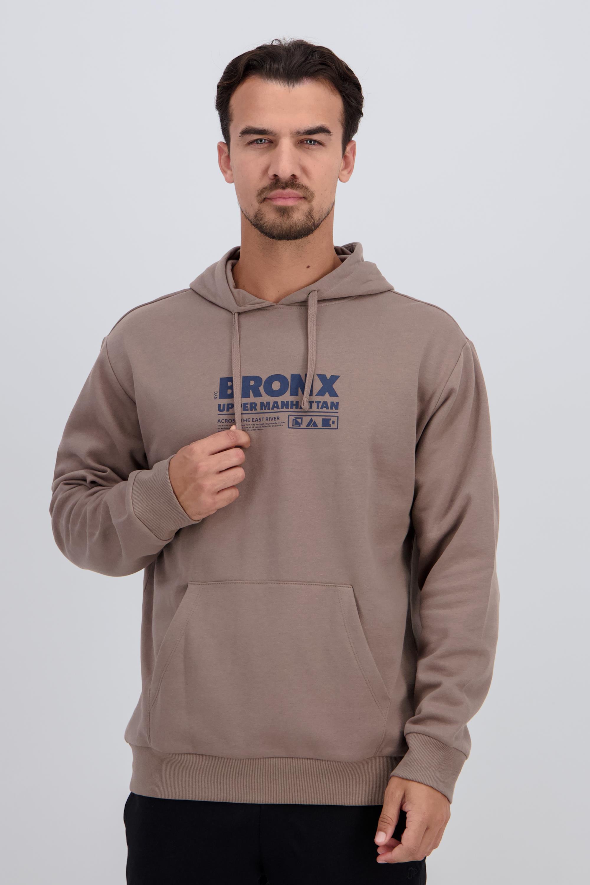 Up Stamps - Taupe - Sudadera Capucha Hombre talla XL